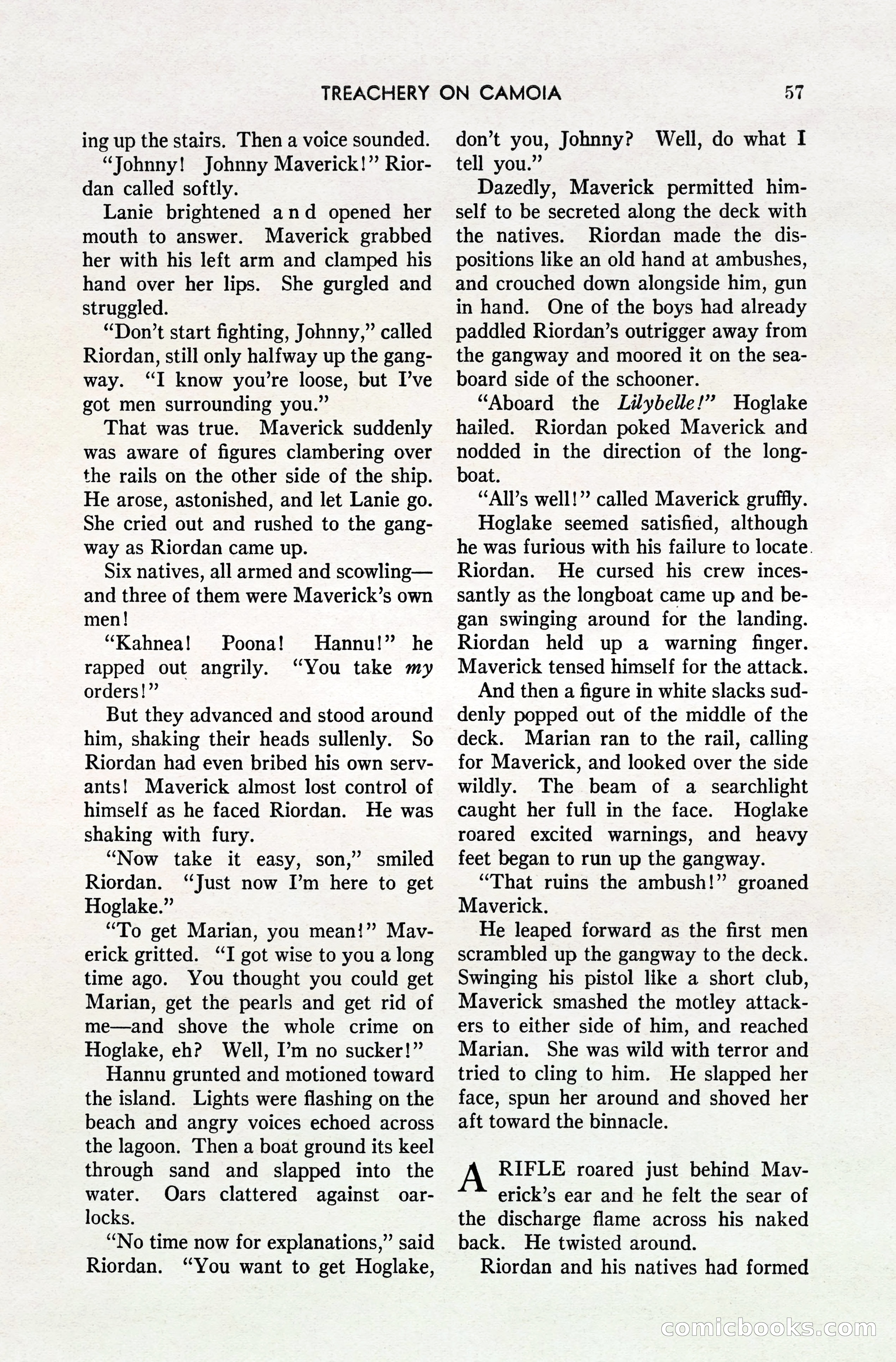South Sea Stories, October 1940 — page 55 of 143