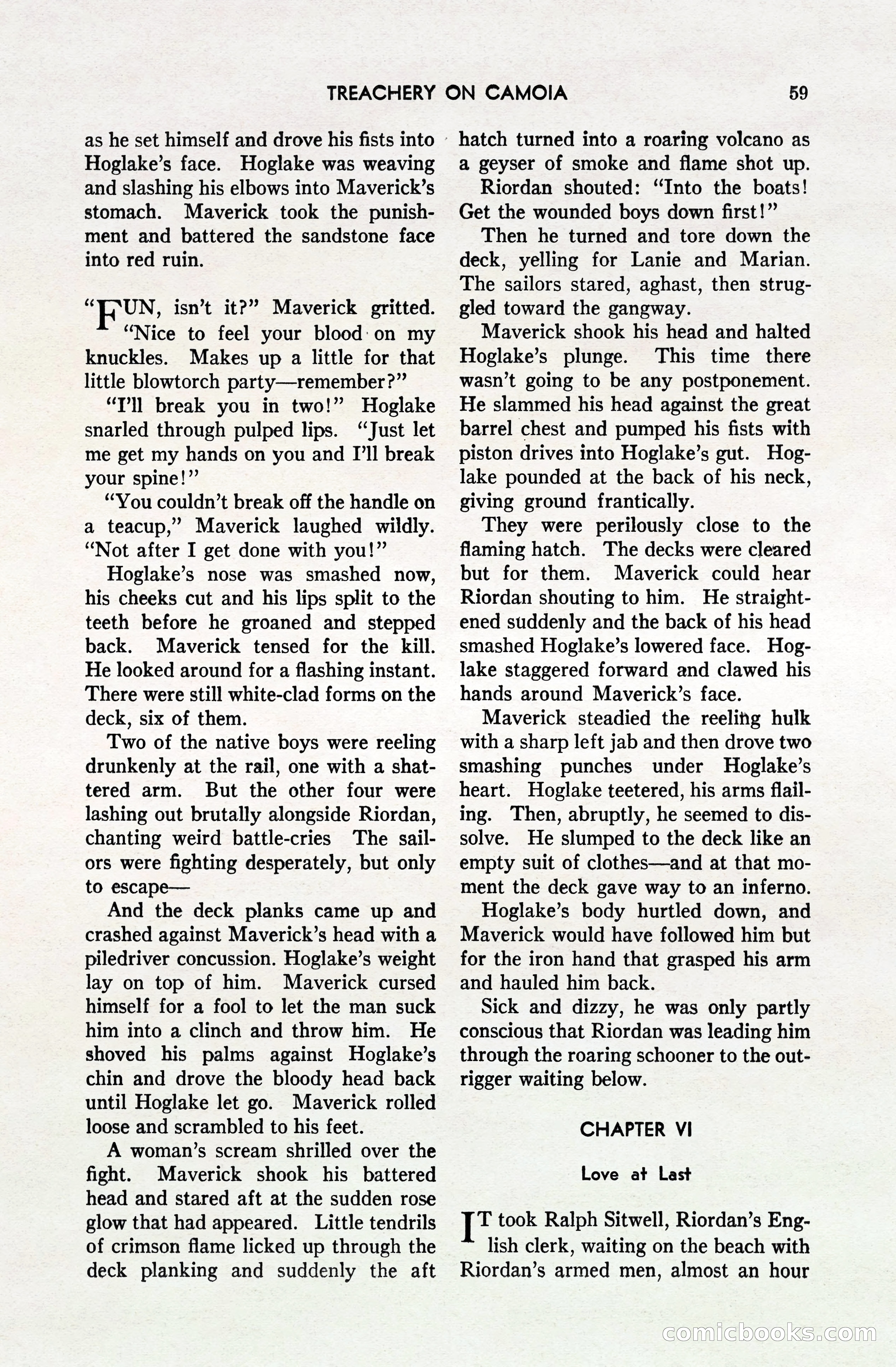 South Sea Stories, October 1940 — page 57 of 143