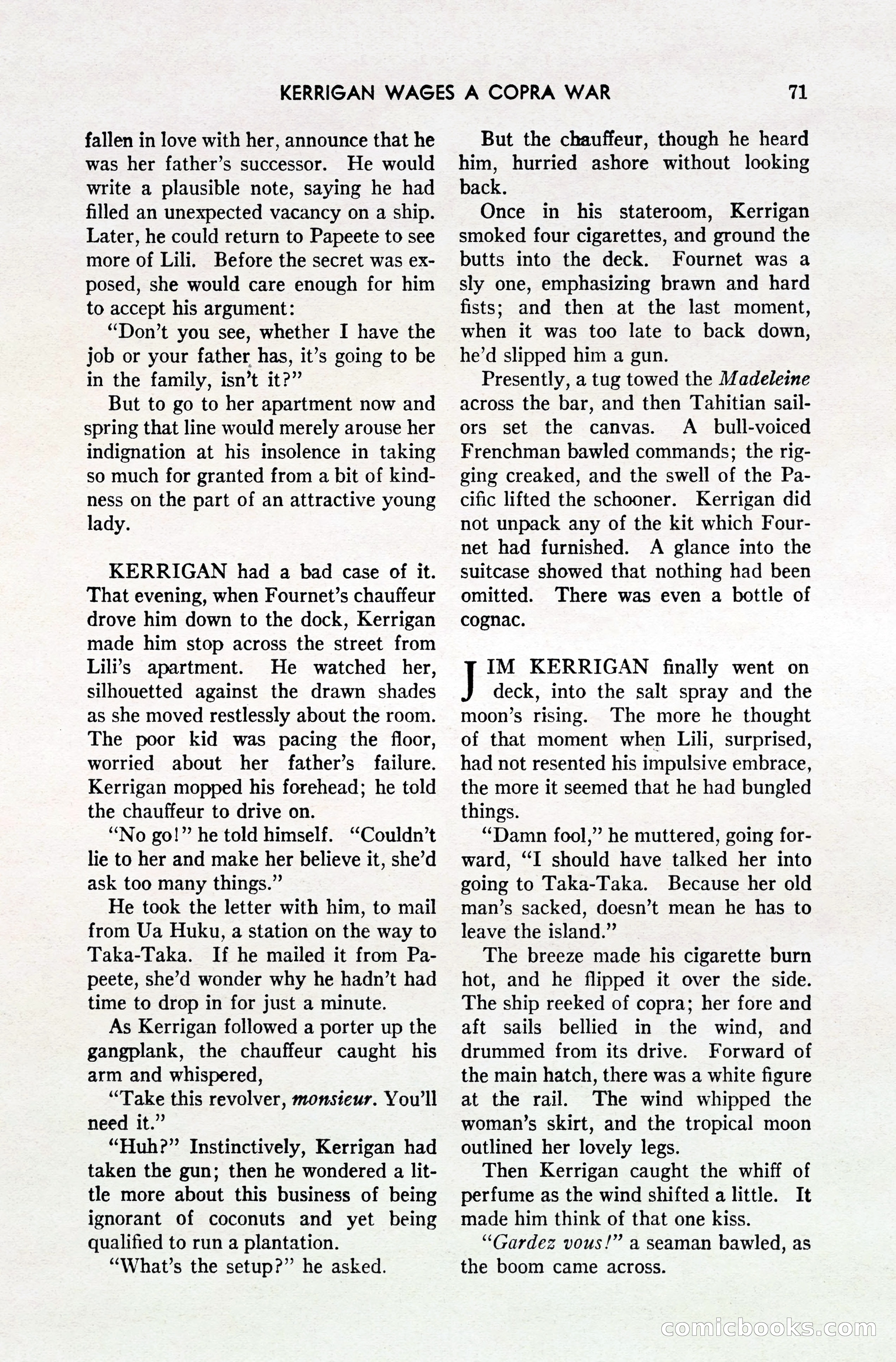 South Sea Stories, October 1940 — page 68 of 143