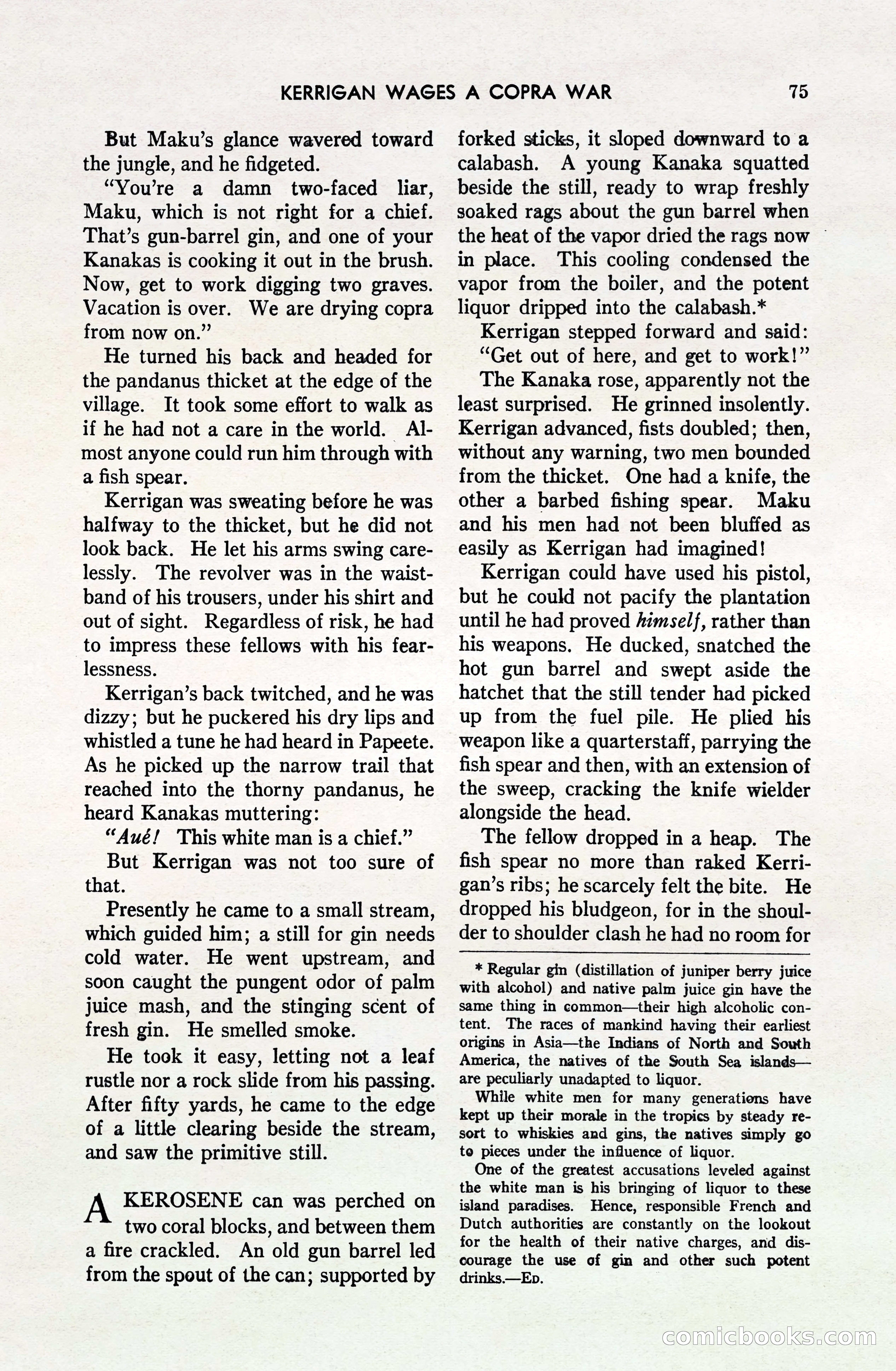 South Sea Stories, October 1940 — page 72 of 143