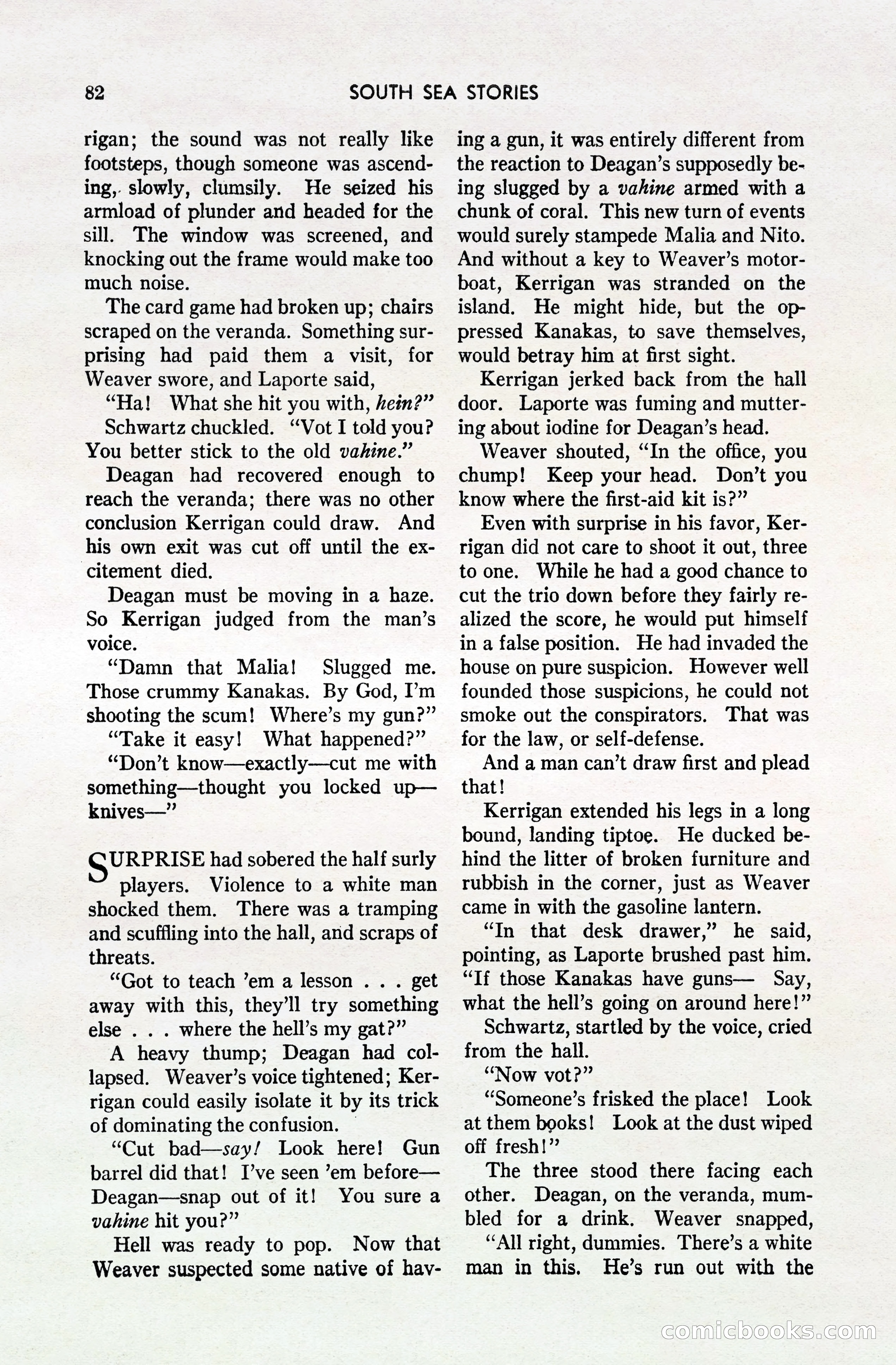 South Sea Stories, October 1940 — page 79 of 143