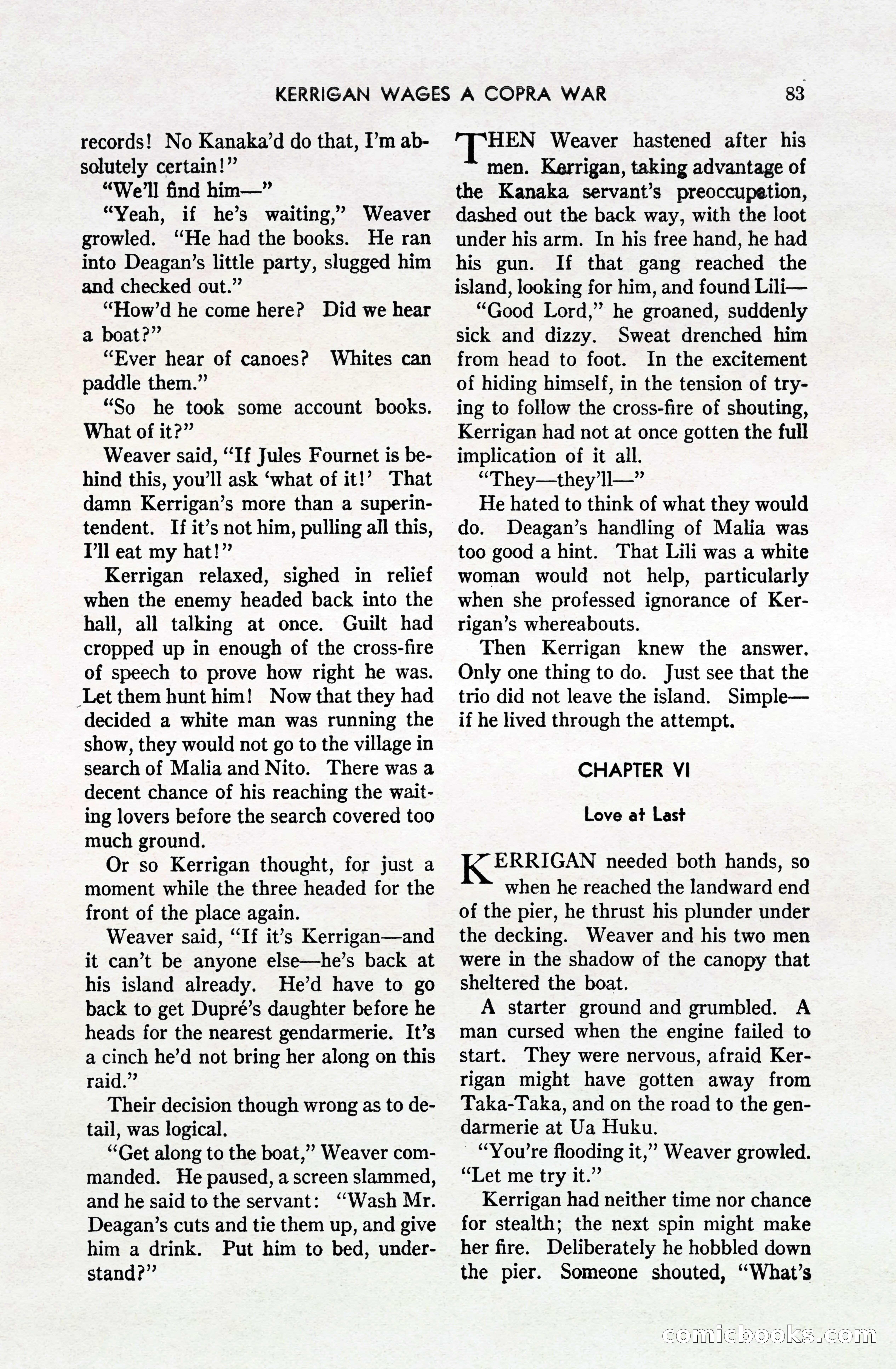 South Sea Stories, October 1940 — page 80 of 143