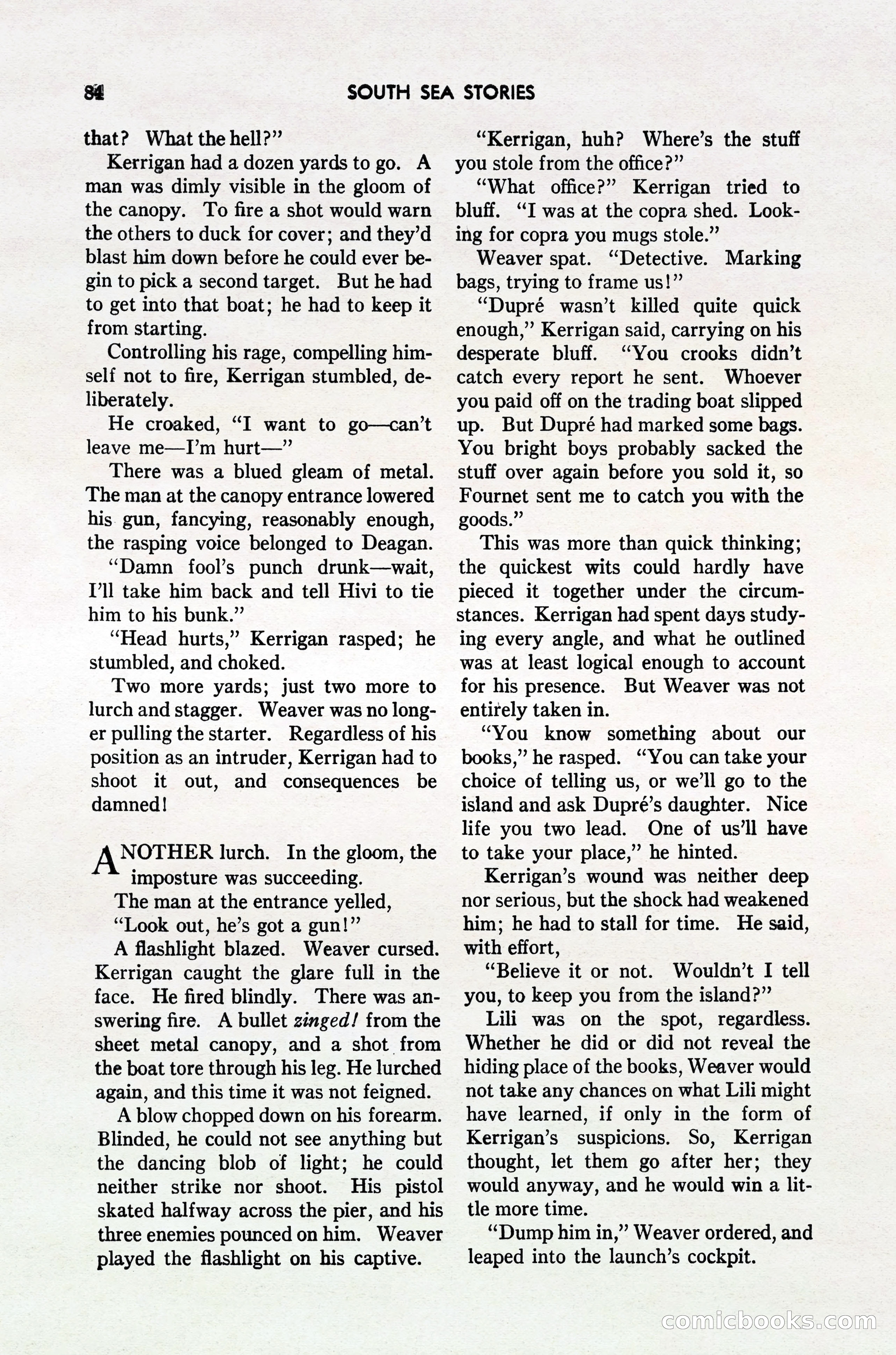 South Sea Stories, October 1940 — page 81 of 143