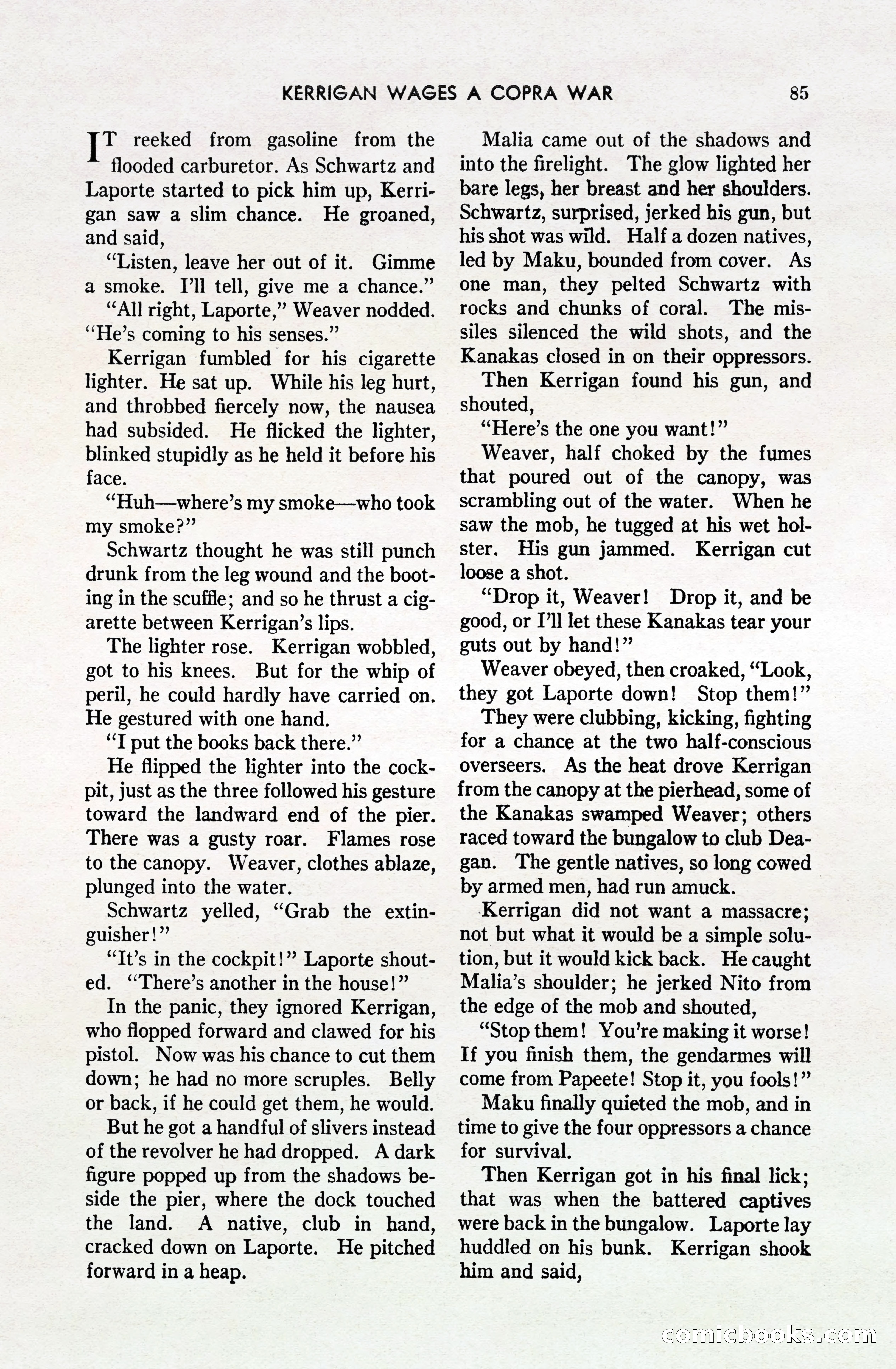 South Sea Stories, October 1940 — page 82 of 143