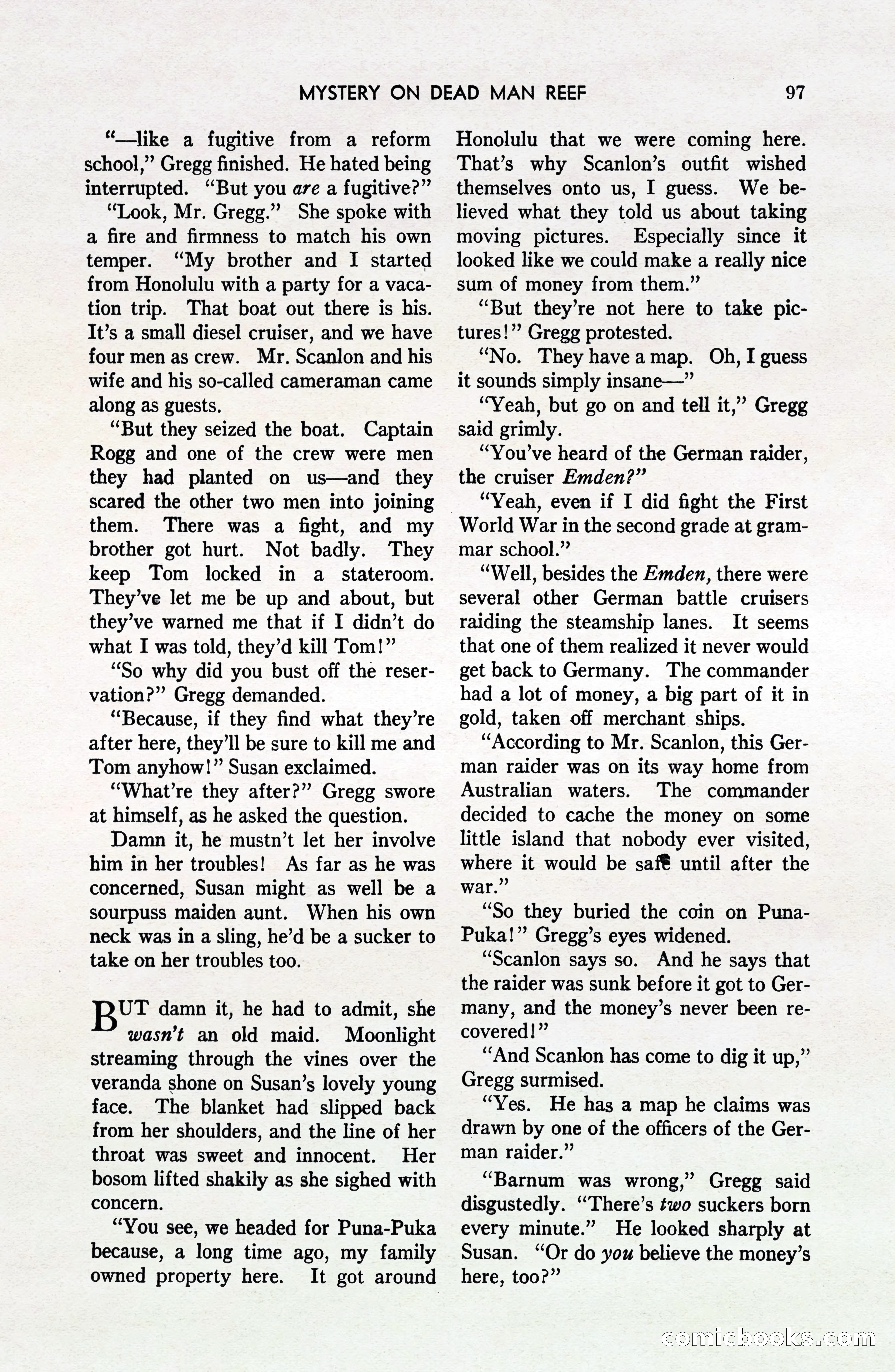 South Sea Stories, October 1940 — page 93 of 143
