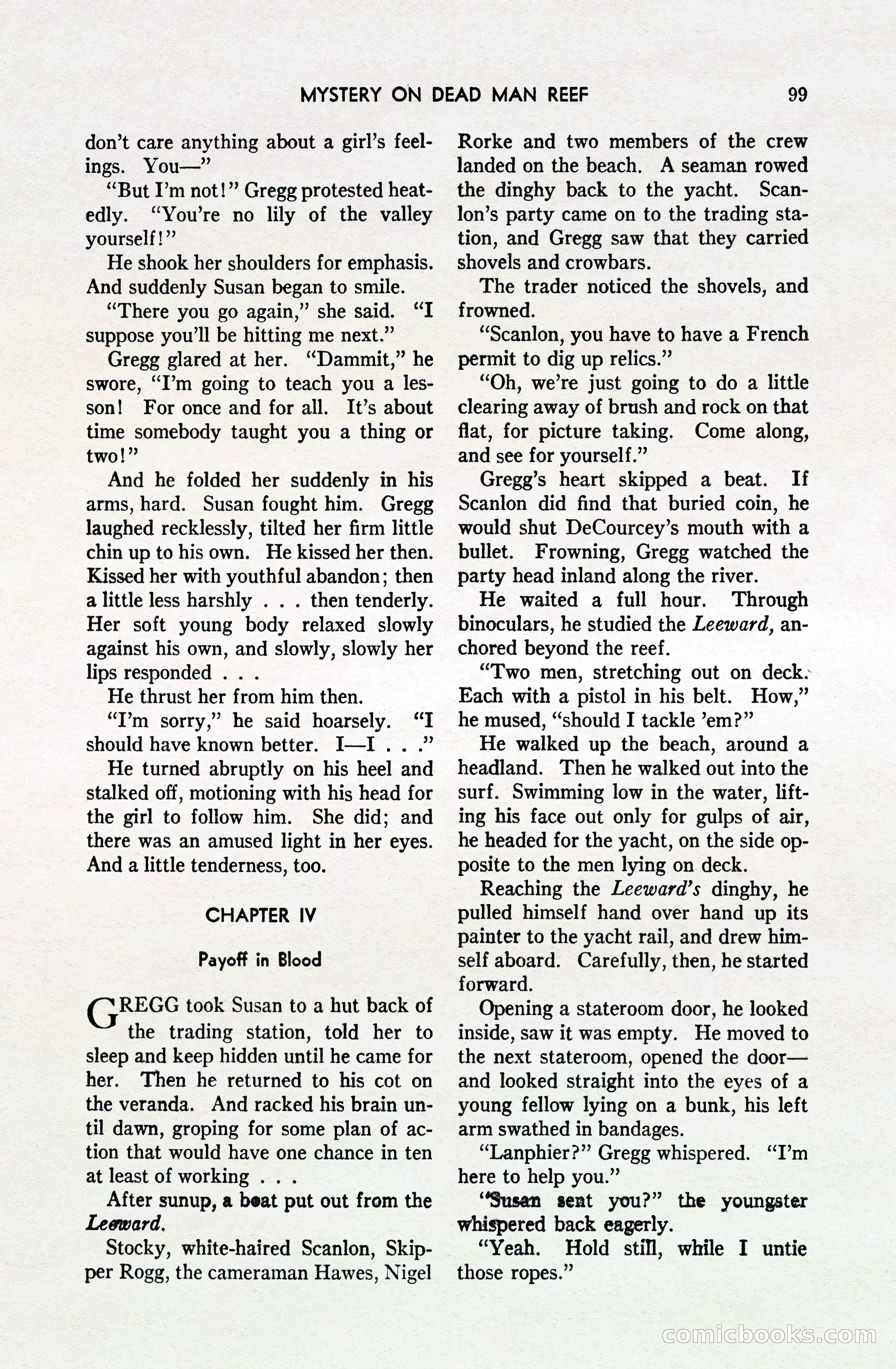 South Sea Stories, October 1940 — page 95 of 143