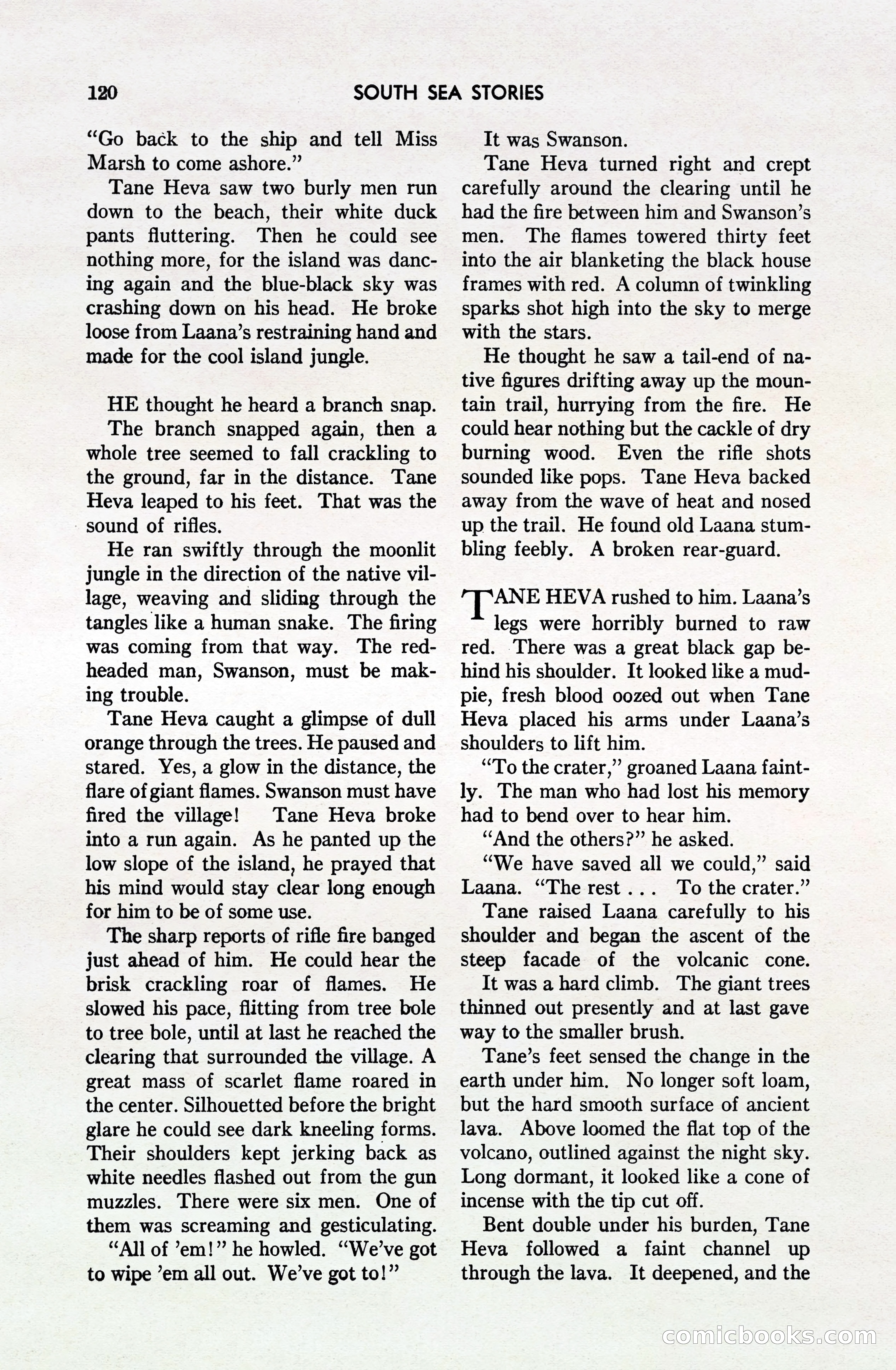 South Sea Stories, October 1940 — page 115 of 143