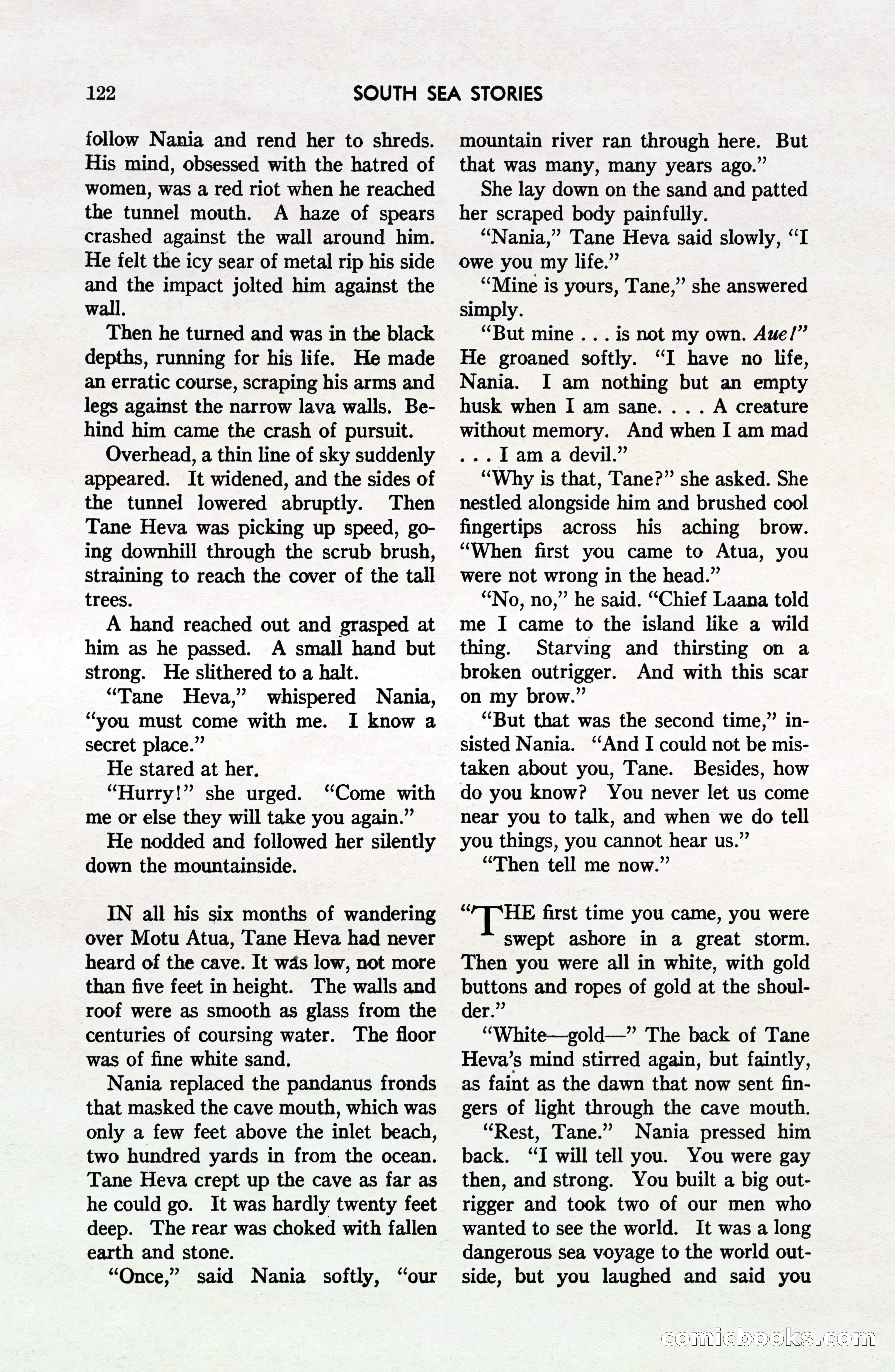 South Sea Stories, October 1940 — page 117 of 143