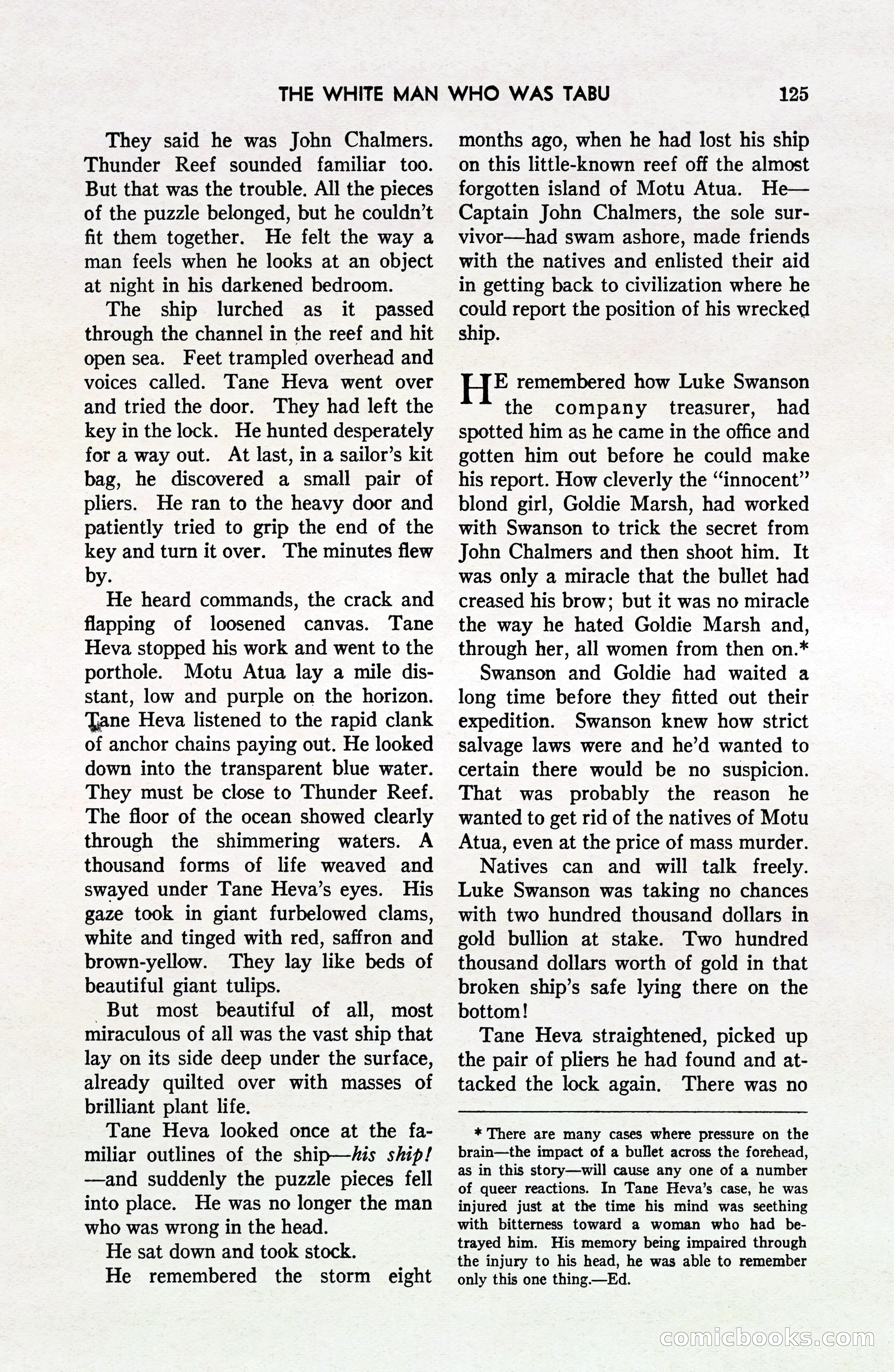 South Sea Stories, October 1940 — page 120 of 143