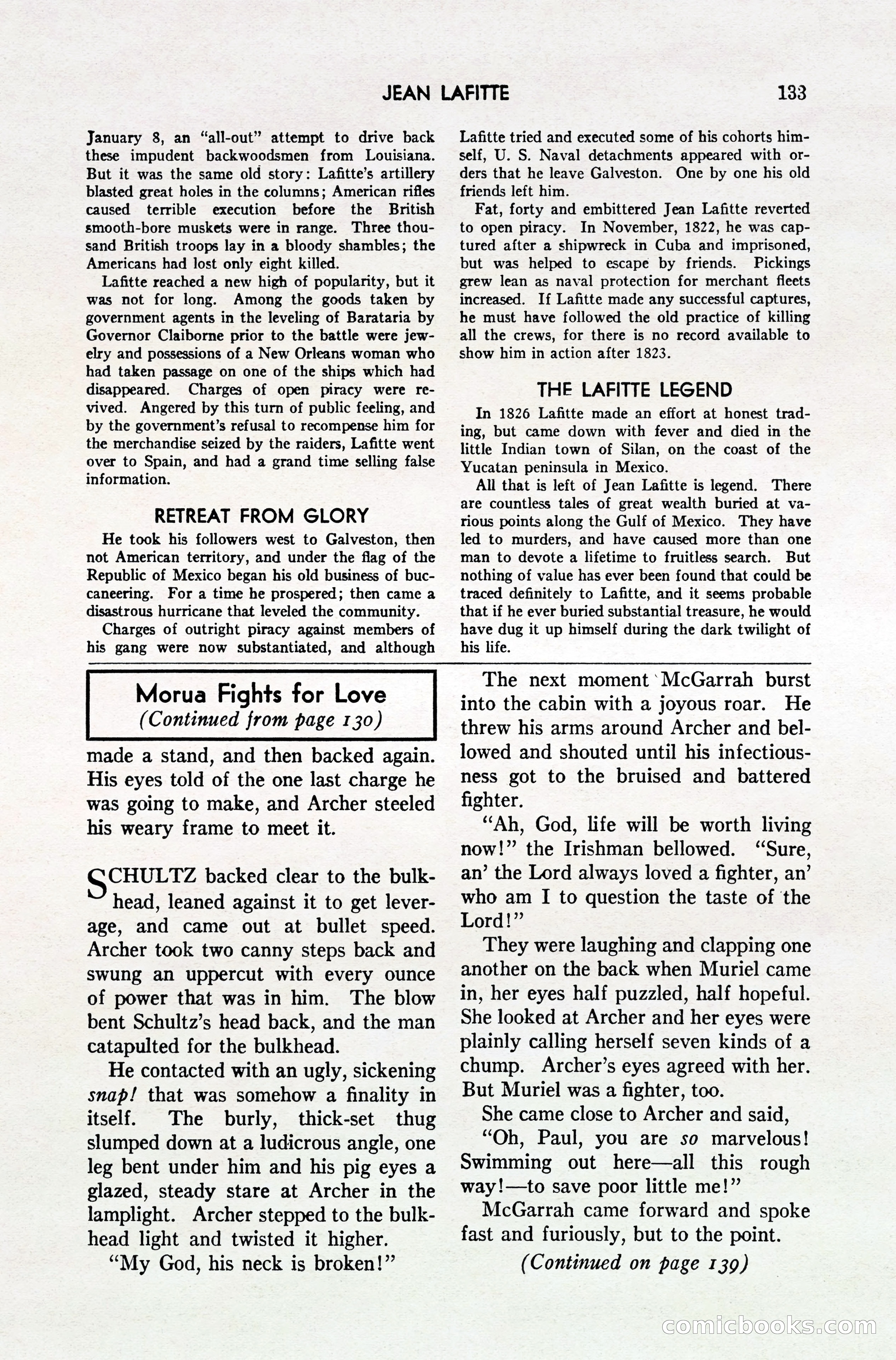 South Sea Stories, October 1940 — page 128 of 143