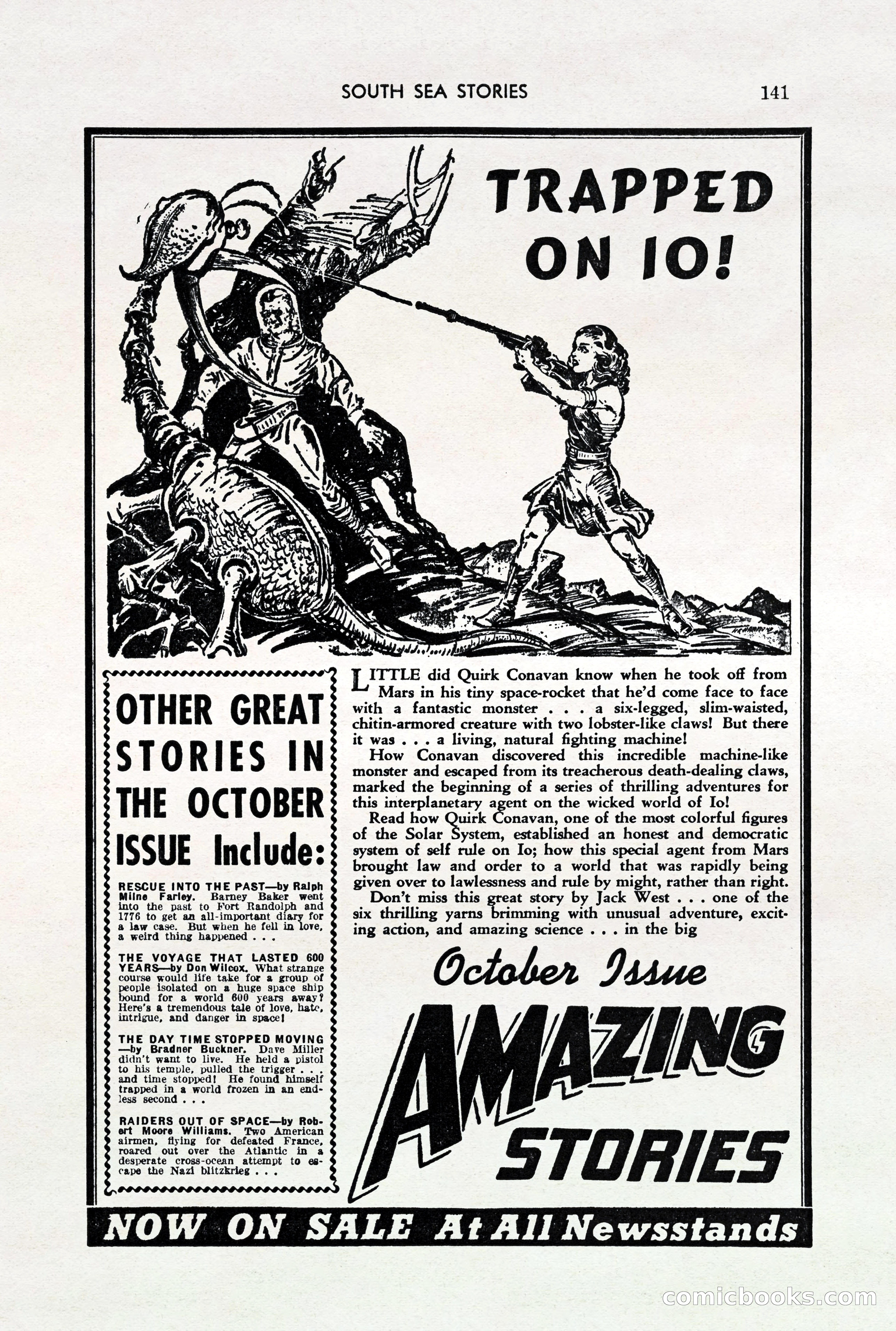 South Sea Stories, October 1940 — page 136 of 143