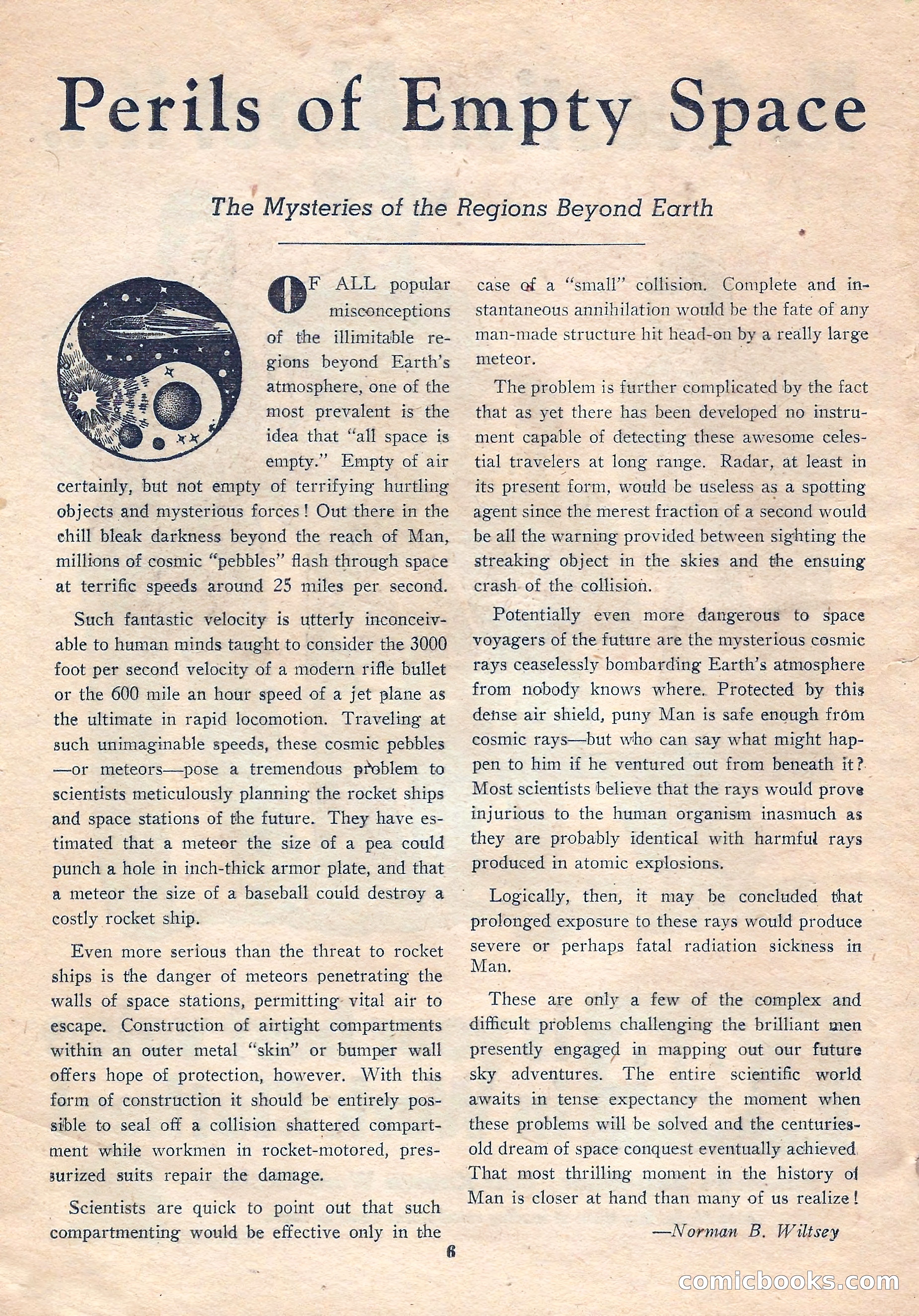 Space Stories, October 1952 — page 6 of 132