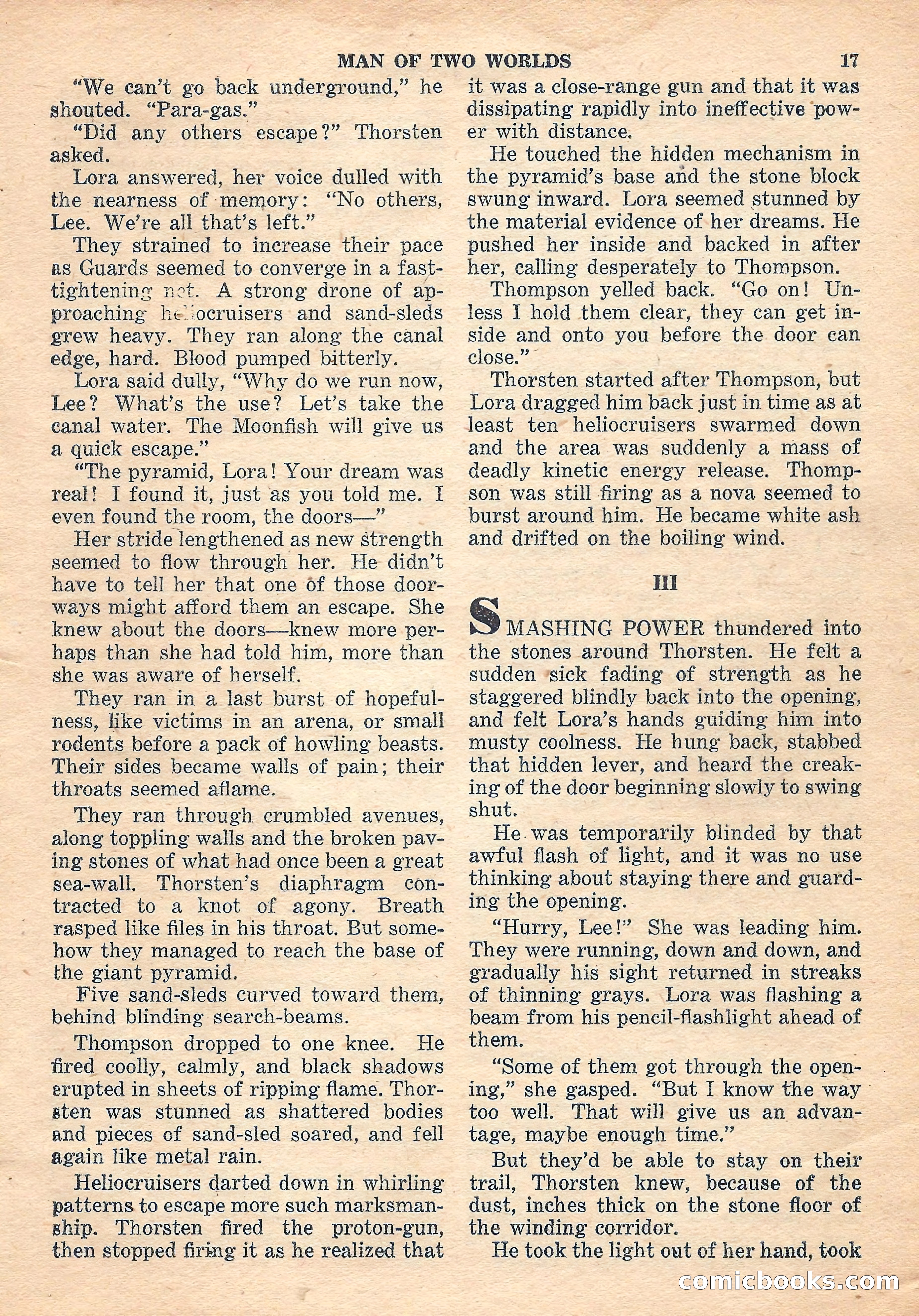 Space Stories, October 1952 — page 17 of 132