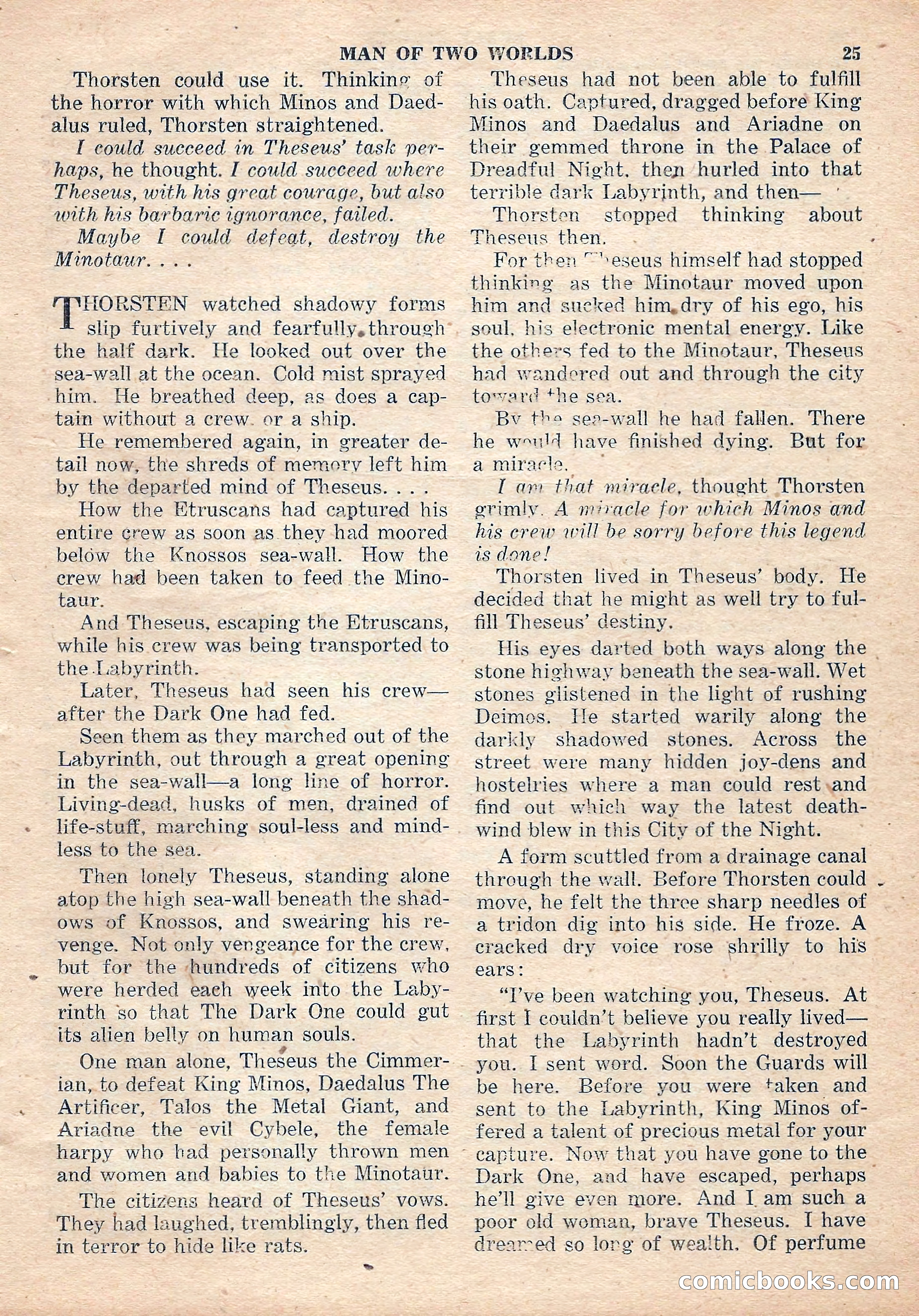 Space Stories, October 1952 — page 25 of 132