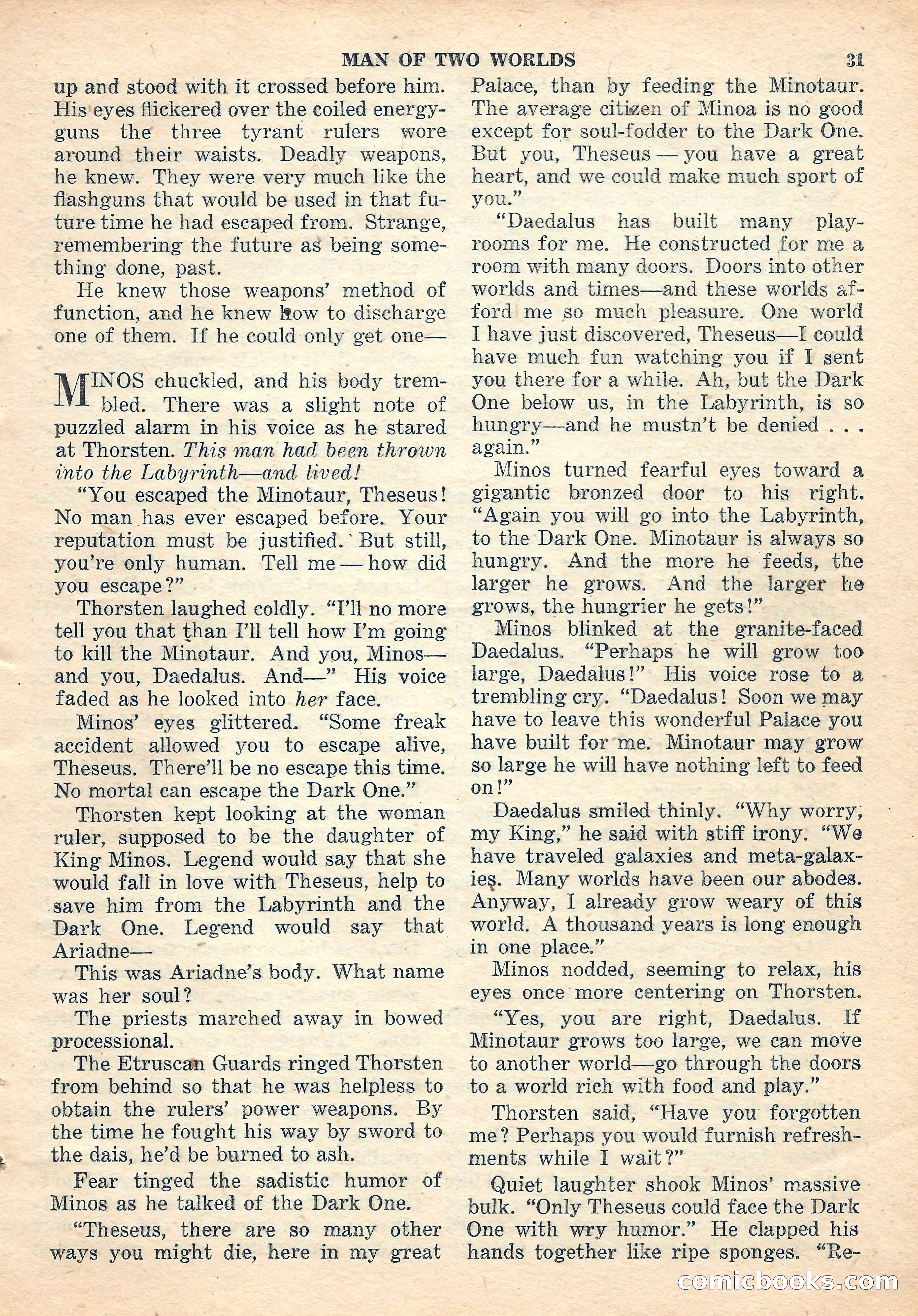 Space Stories, October 1952 — page 31 of 132