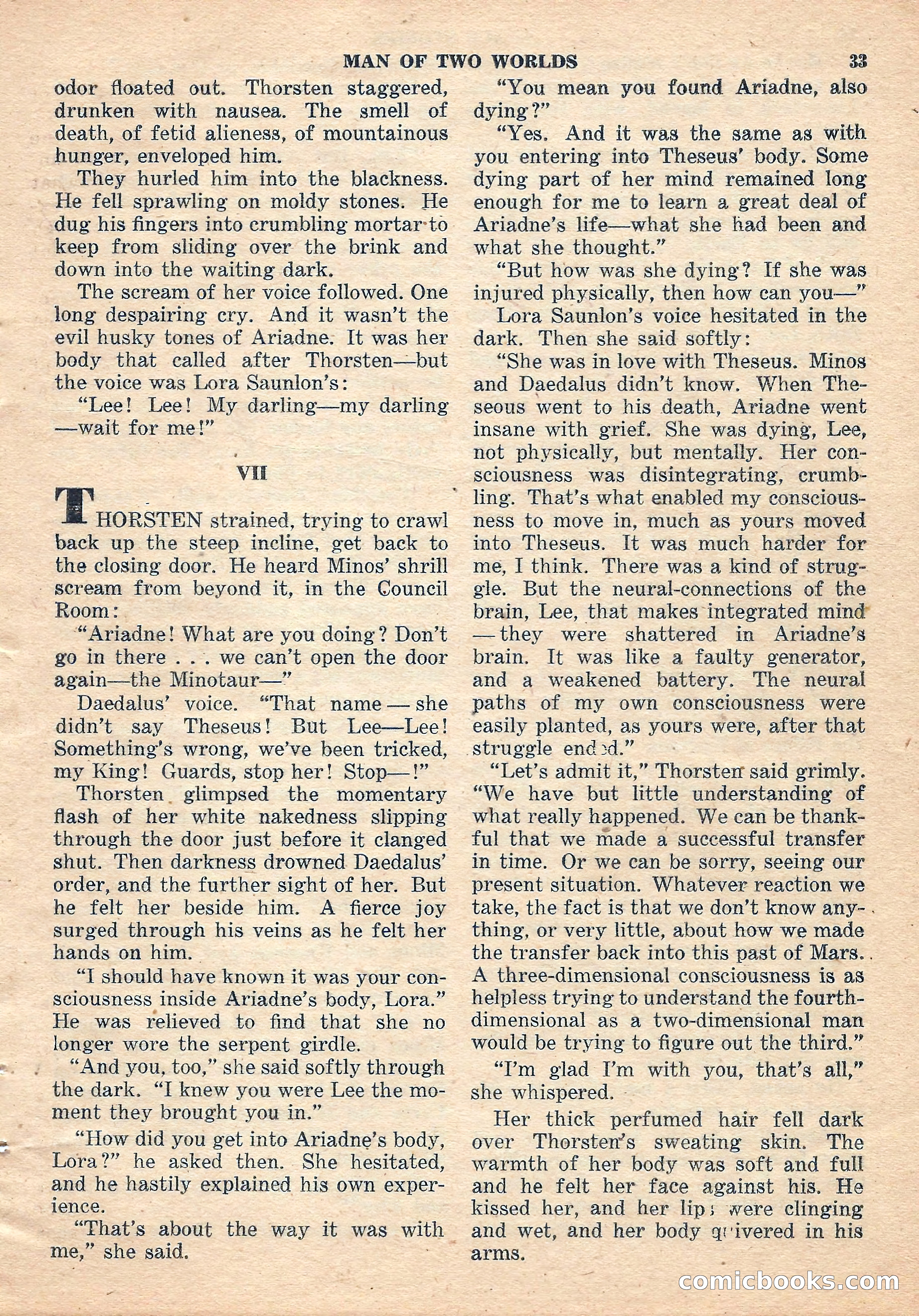Space Stories, October 1952 — page 33 of 132