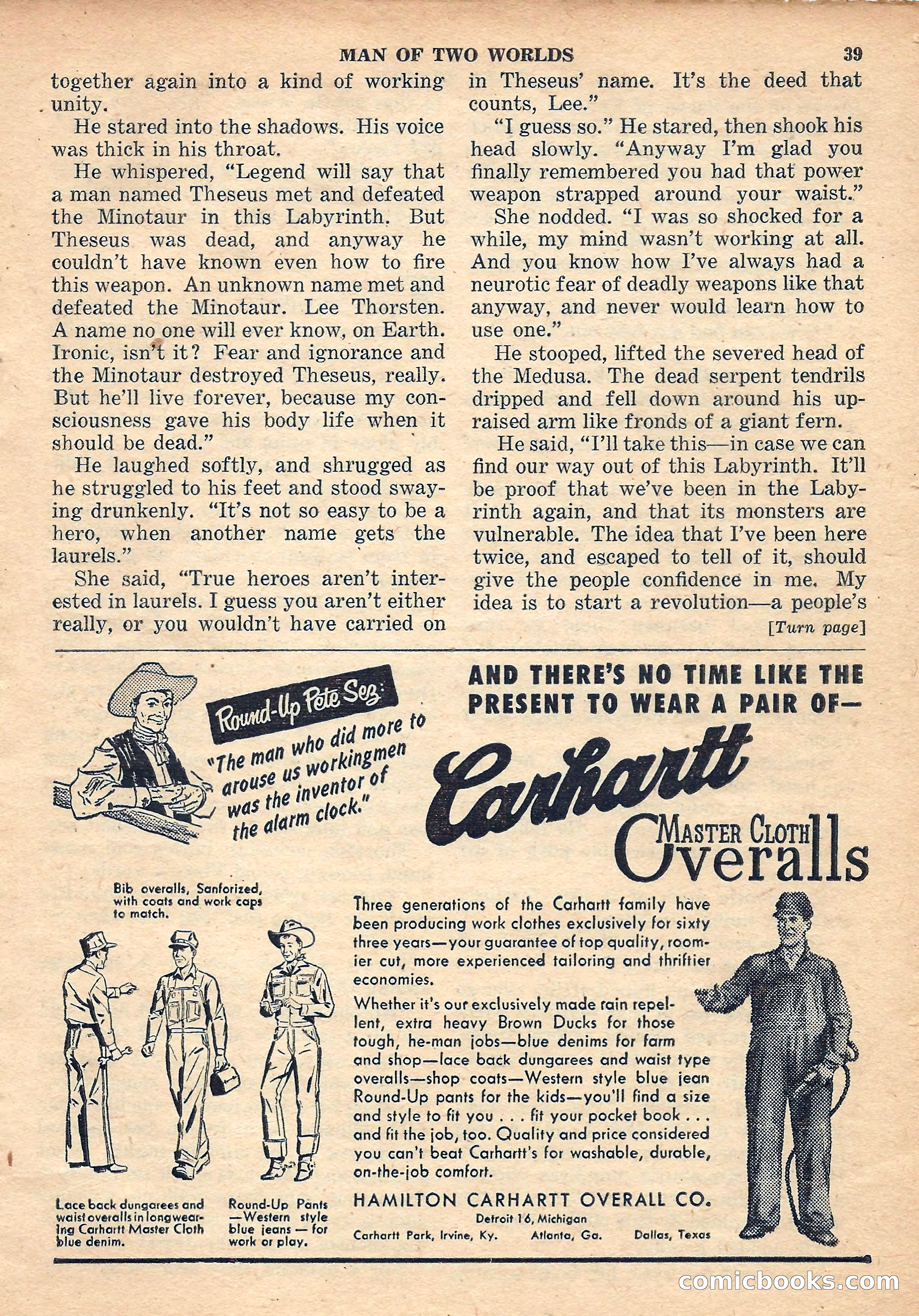 Space Stories, October 1952 — page 39 of 132