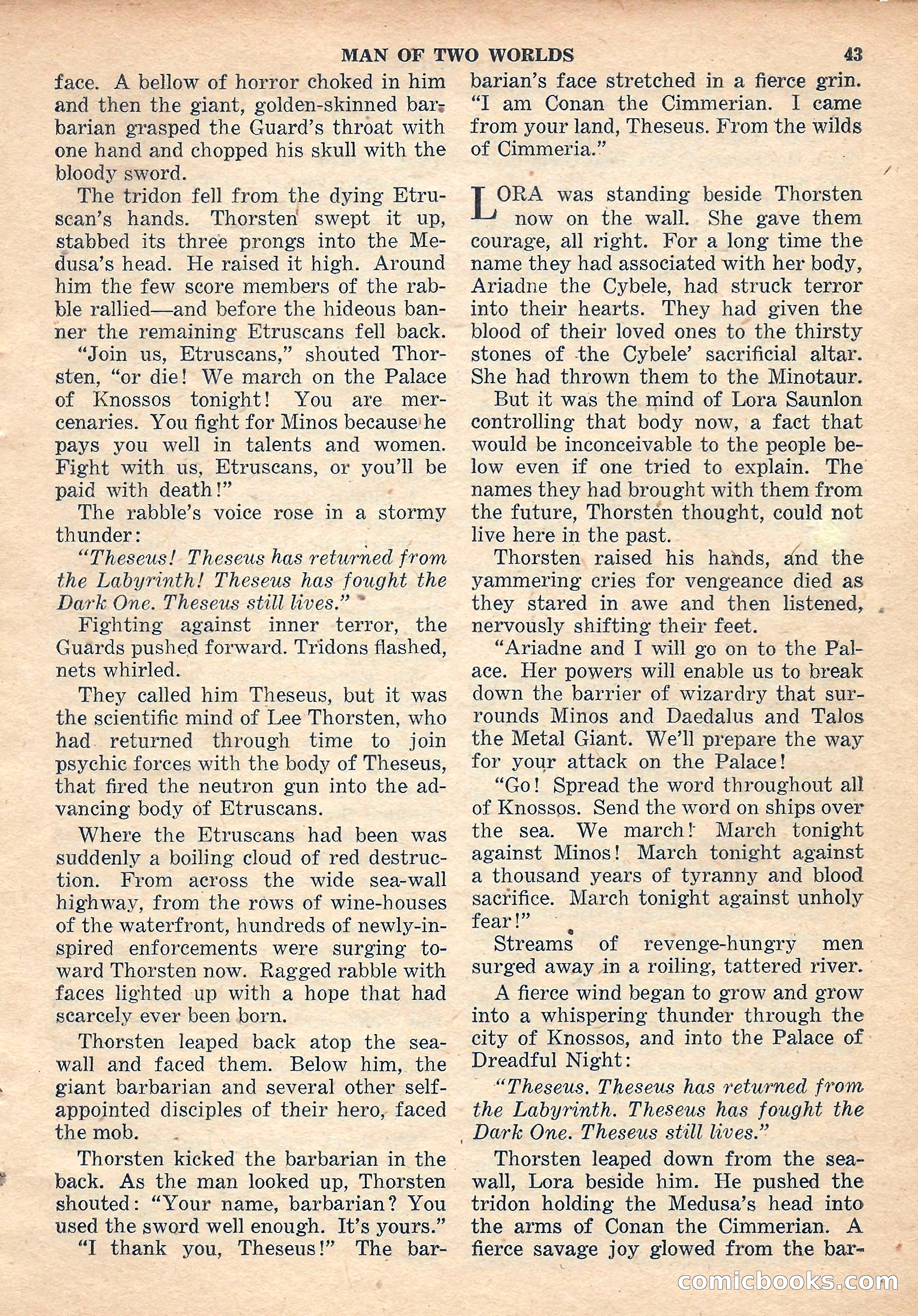 Space Stories, October 1952 — page 43 of 132