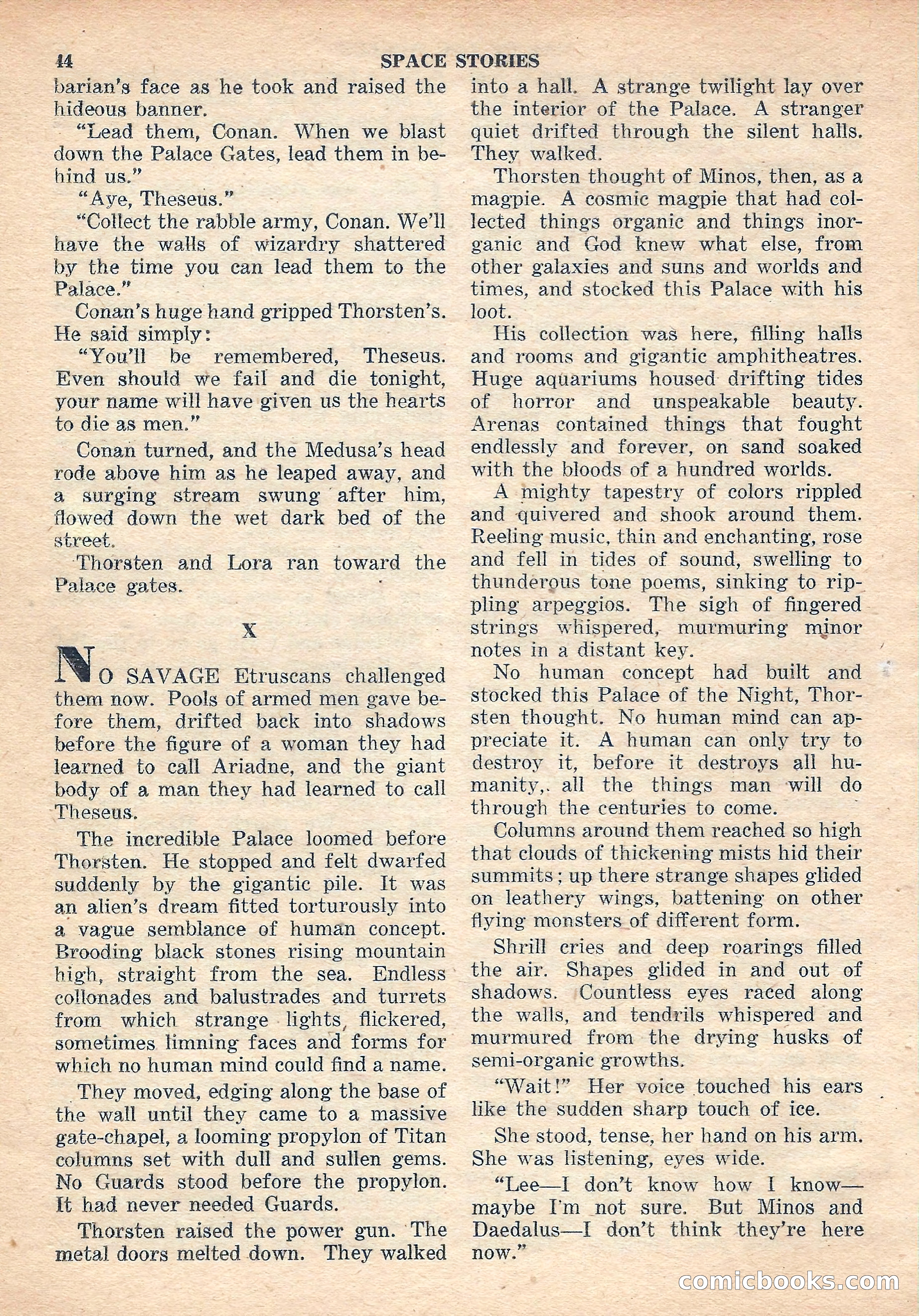 Space Stories, October 1952 — page 44 of 132