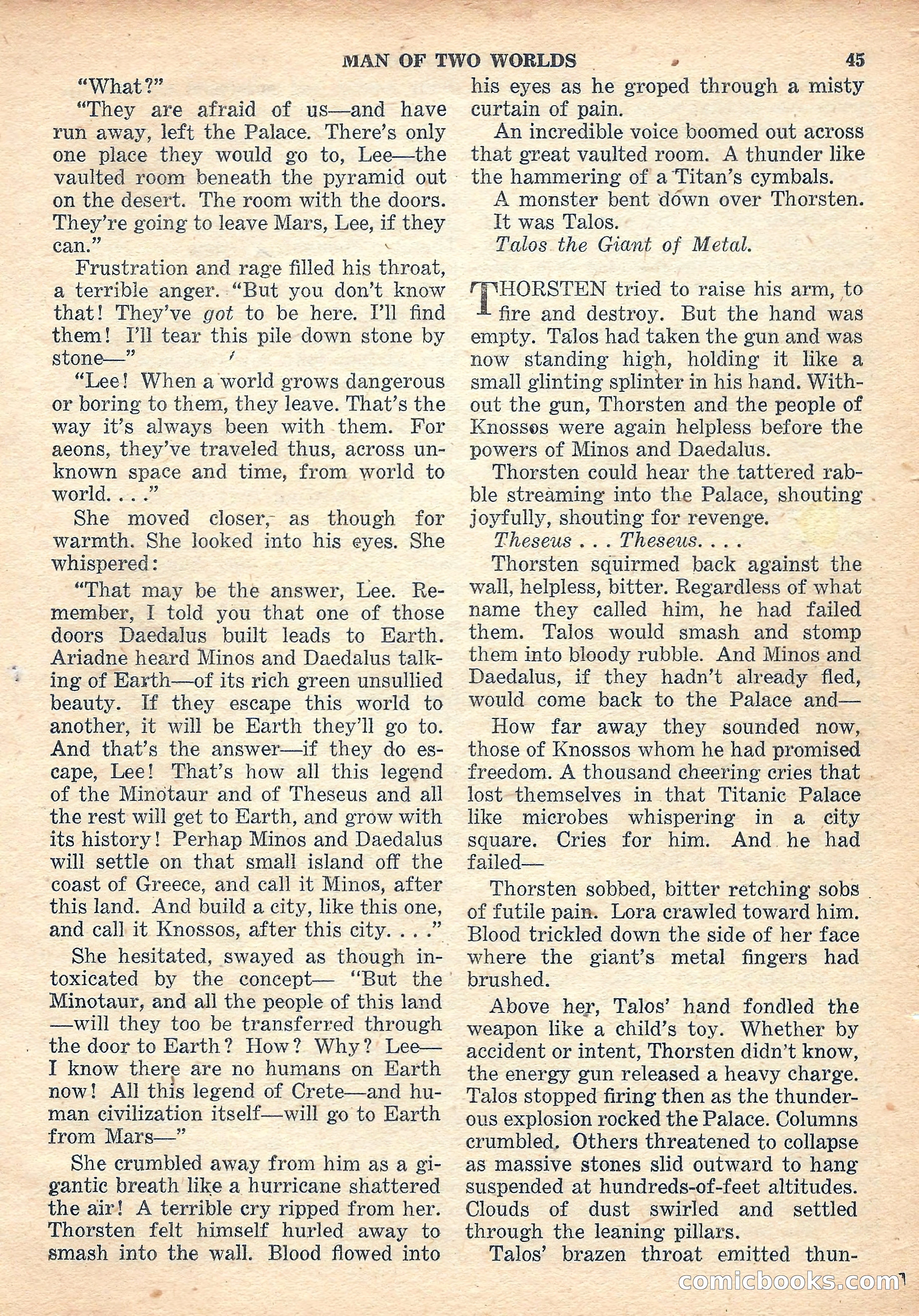Space Stories, October 1952 — page 45 of 132