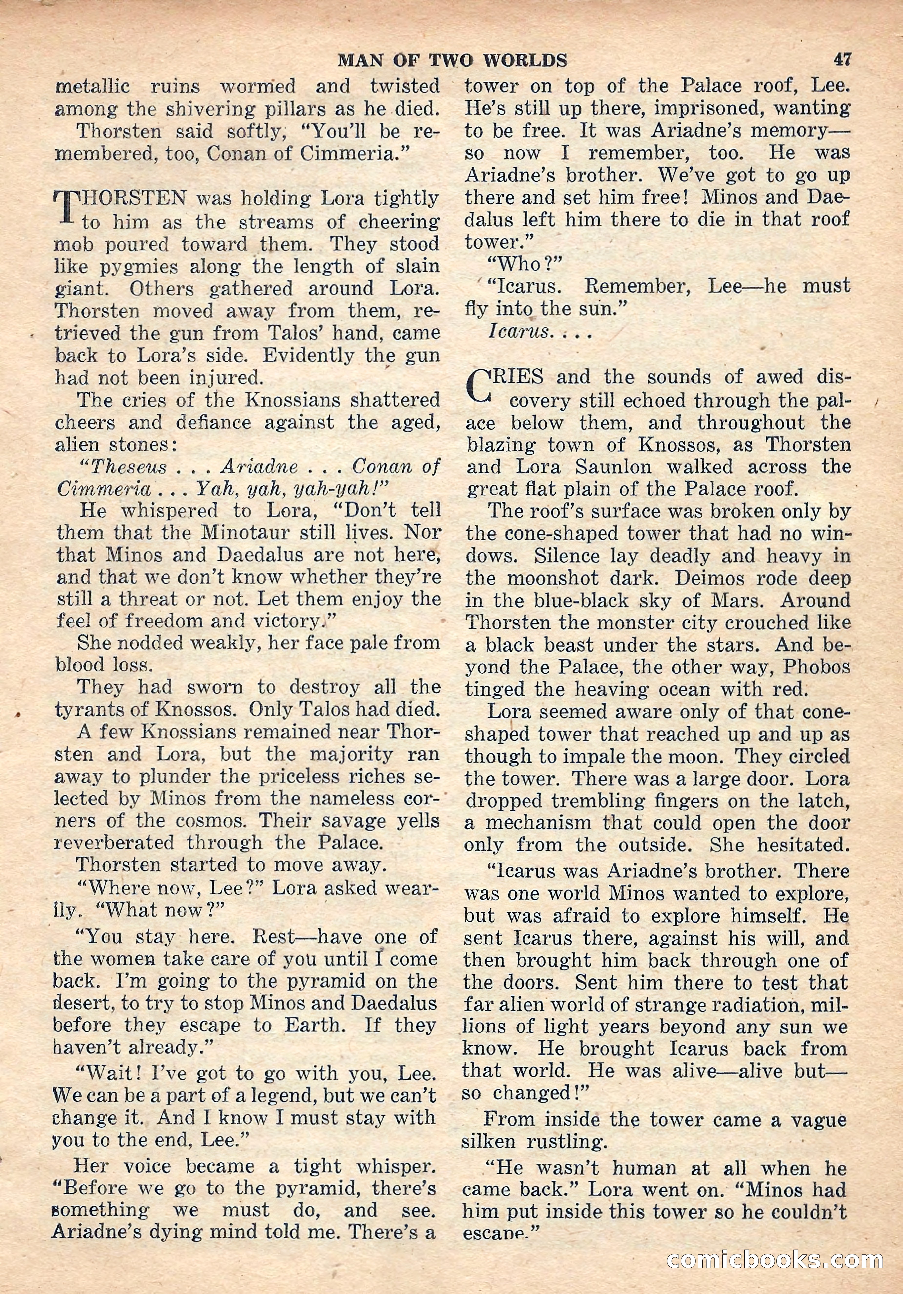 Space Stories, October 1952 — page 47 of 132