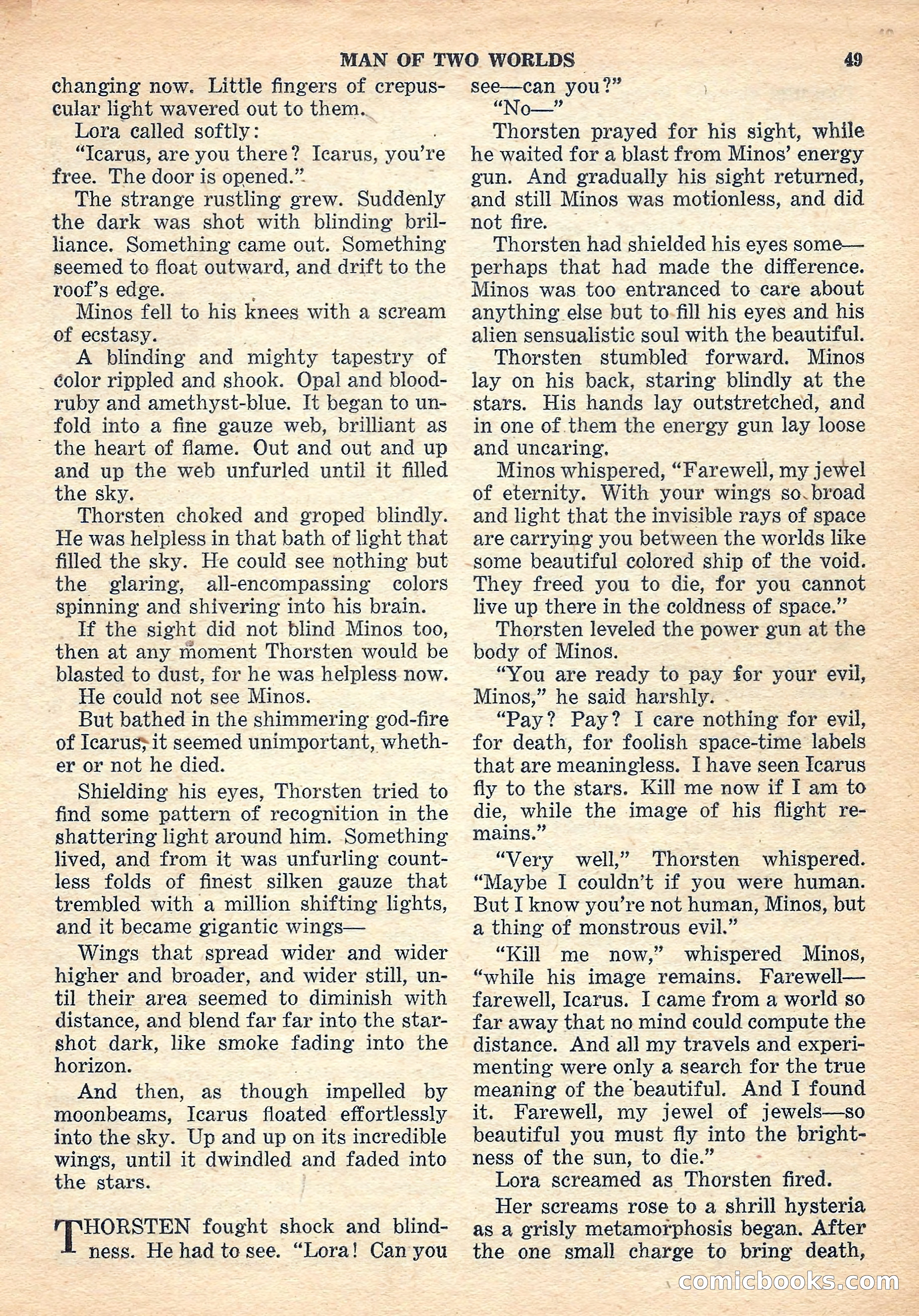 Space Stories, October 1952 — page 49 of 132