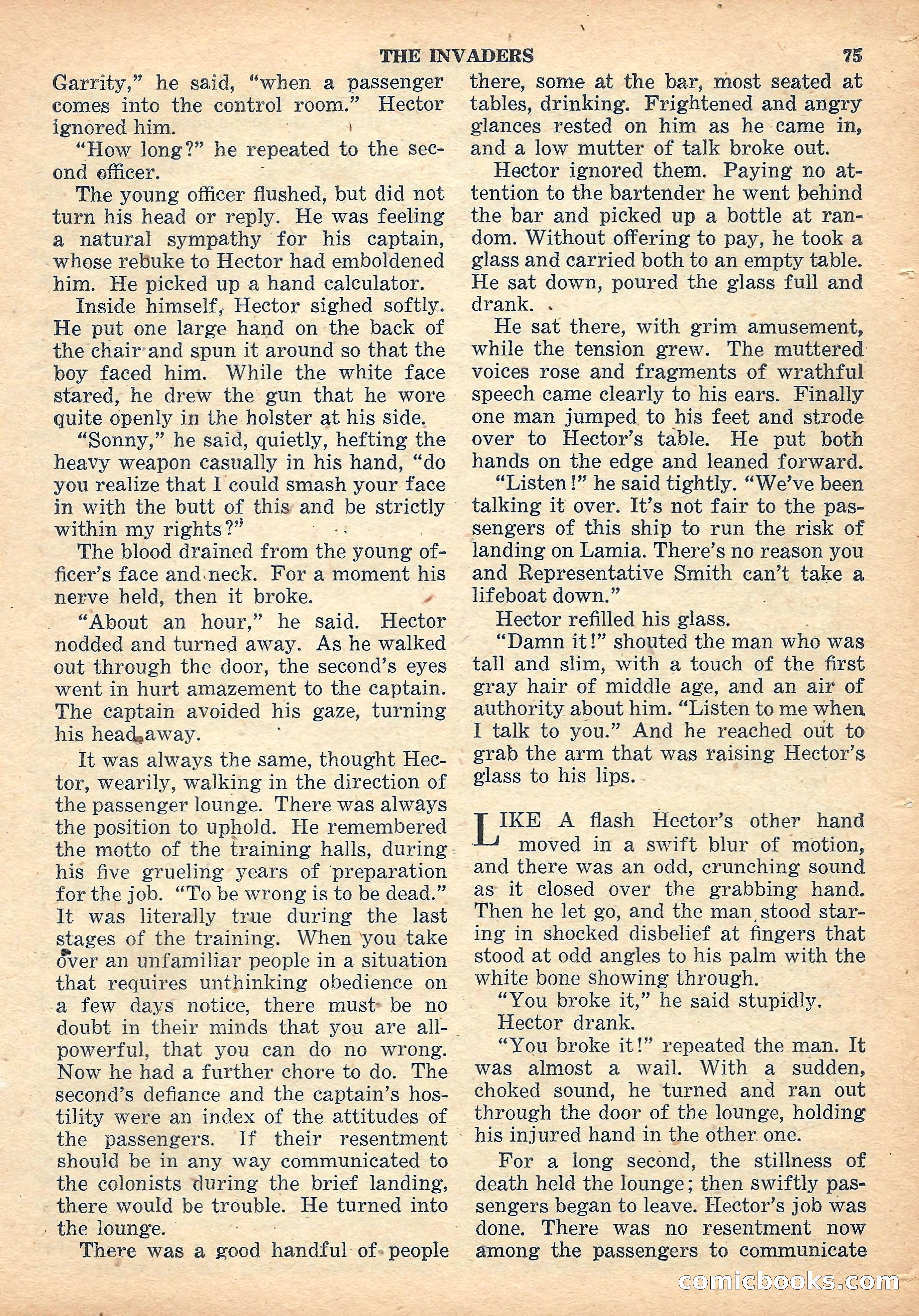 Space Stories, October 1952 — page 75 of 132