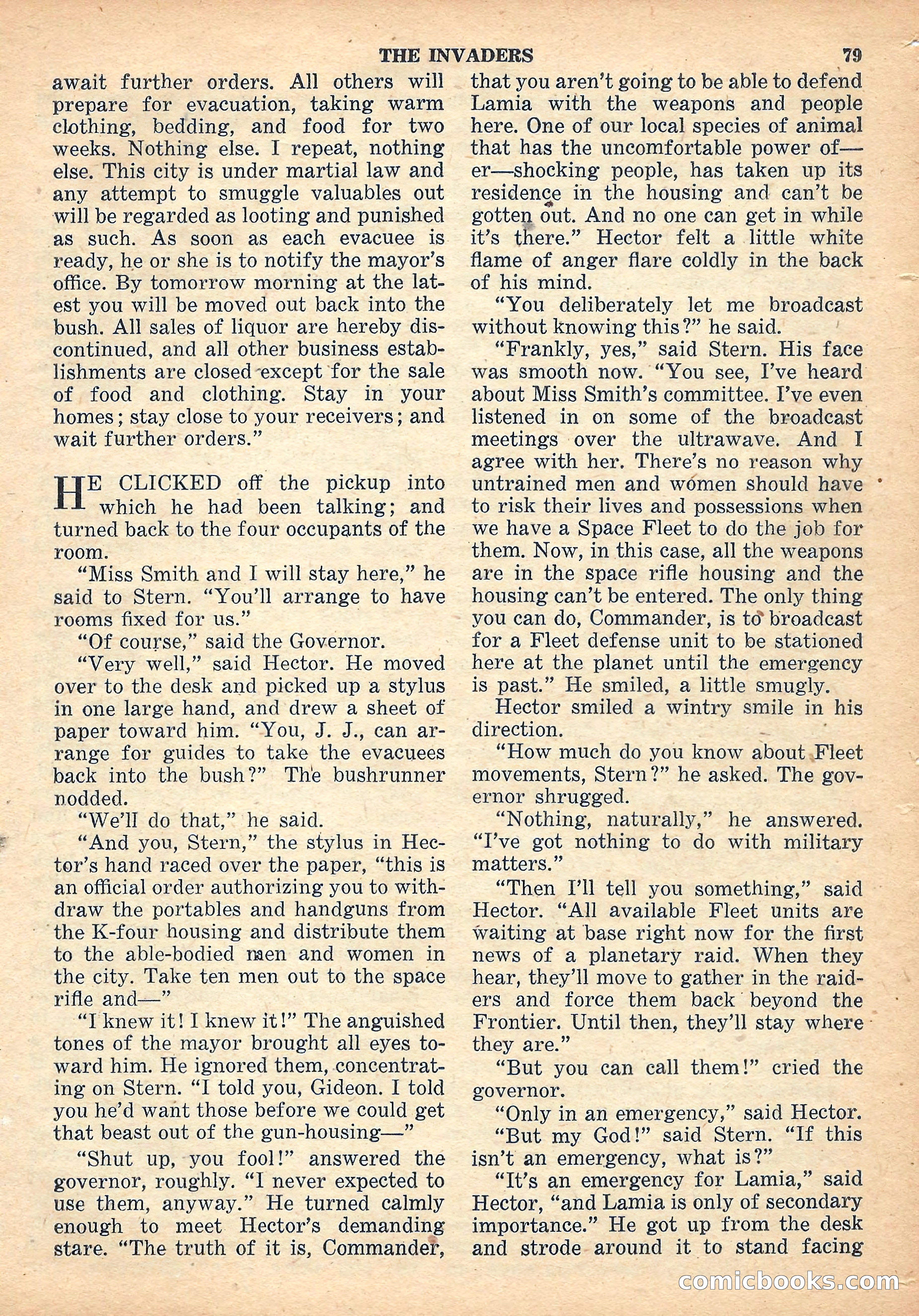 Space Stories, October 1952 — page 79 of 132