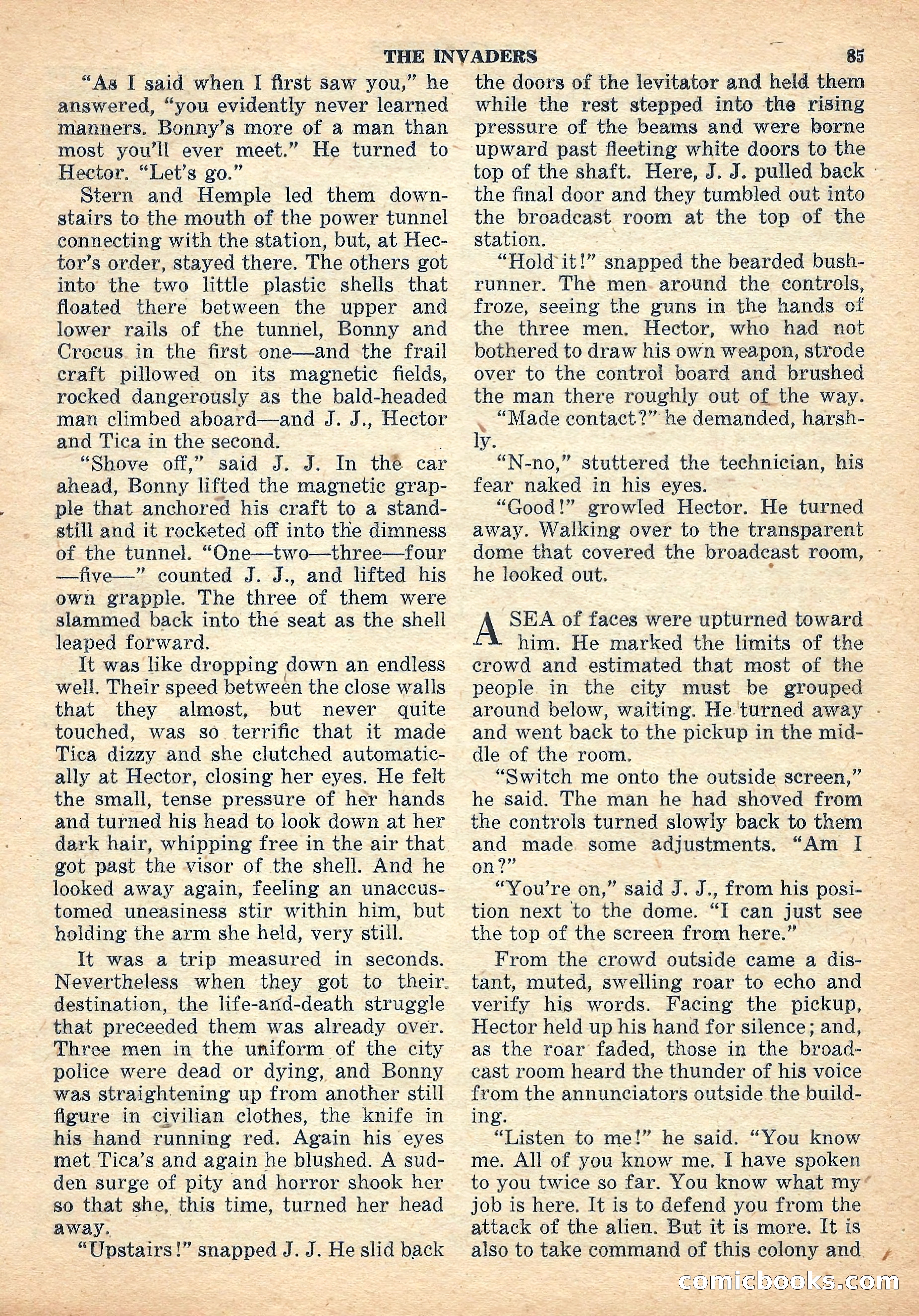 Space Stories, October 1952 — page 85 of 132