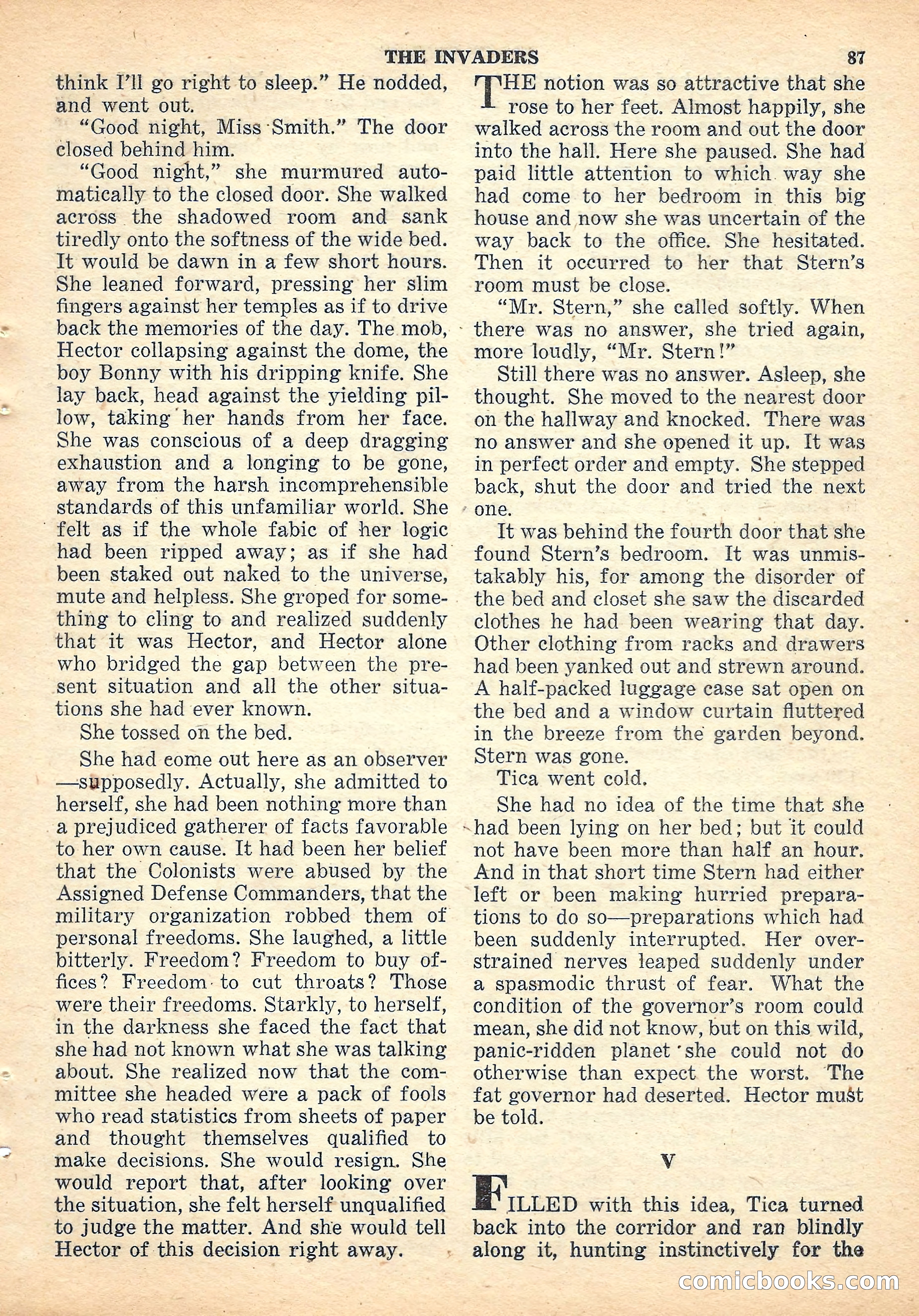 Space Stories, October 1952 — page 87 of 132