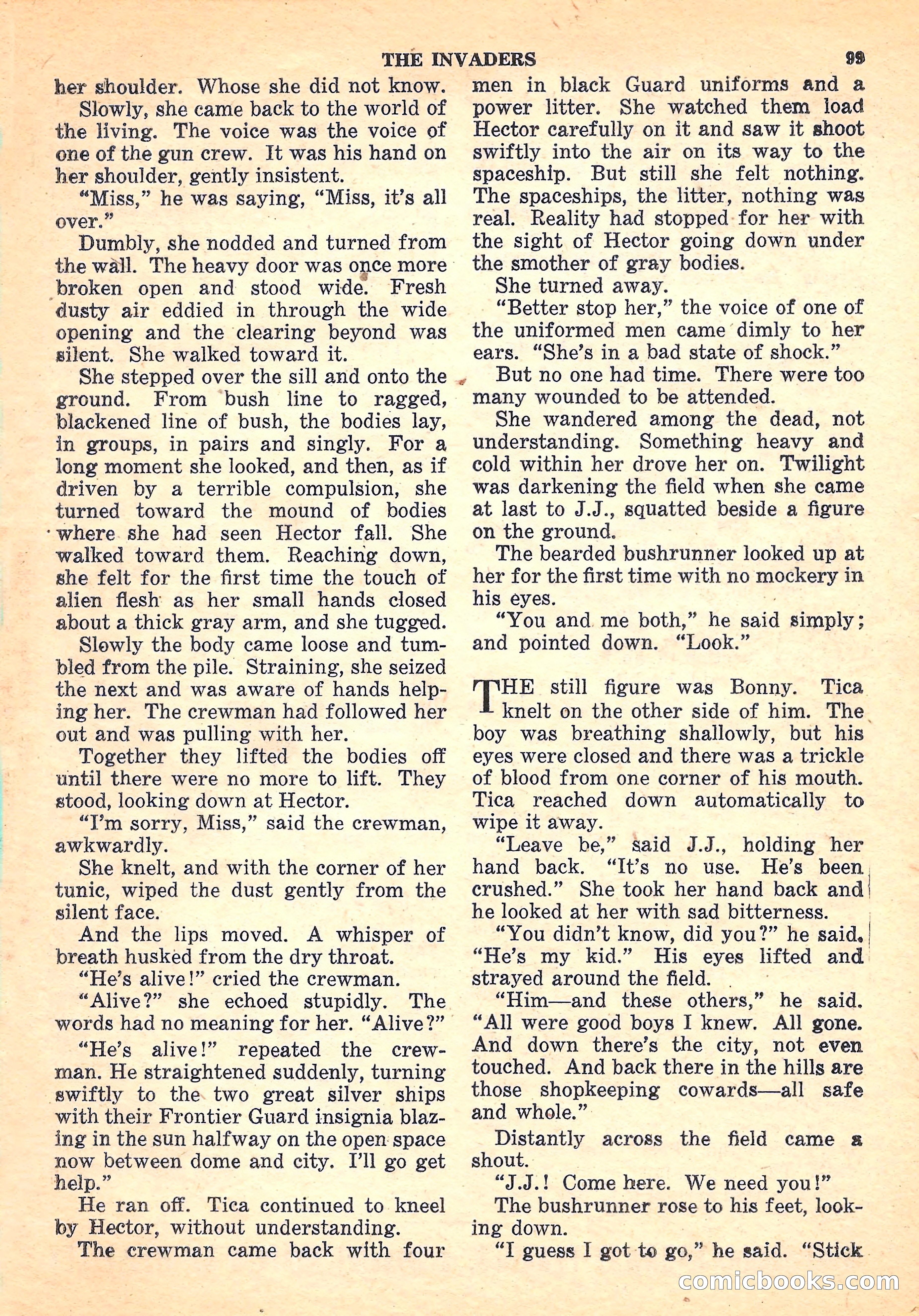 Space Stories, October 1952 — page 99 of 132