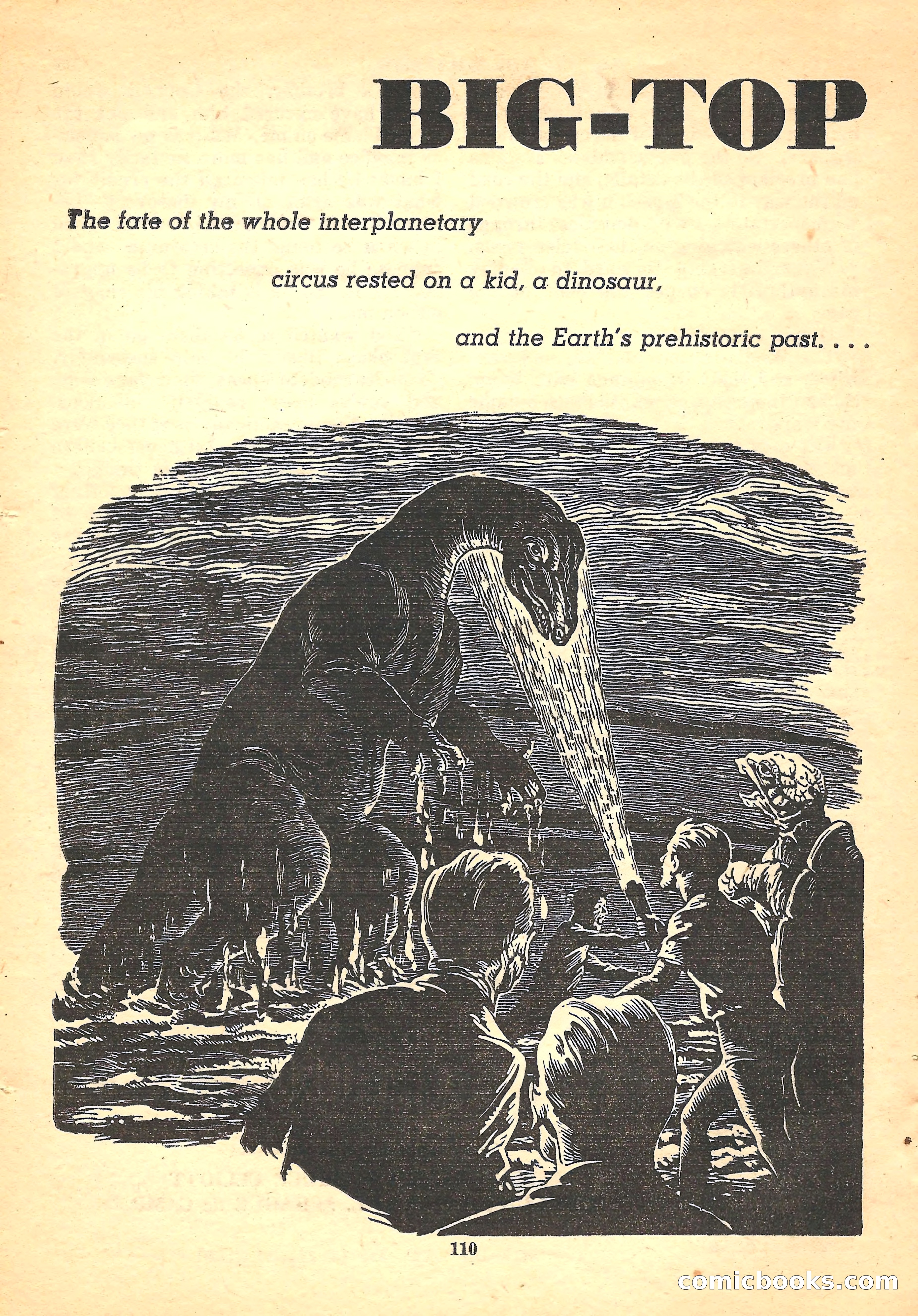 Space Stories, October 1952 — page 110 of 132