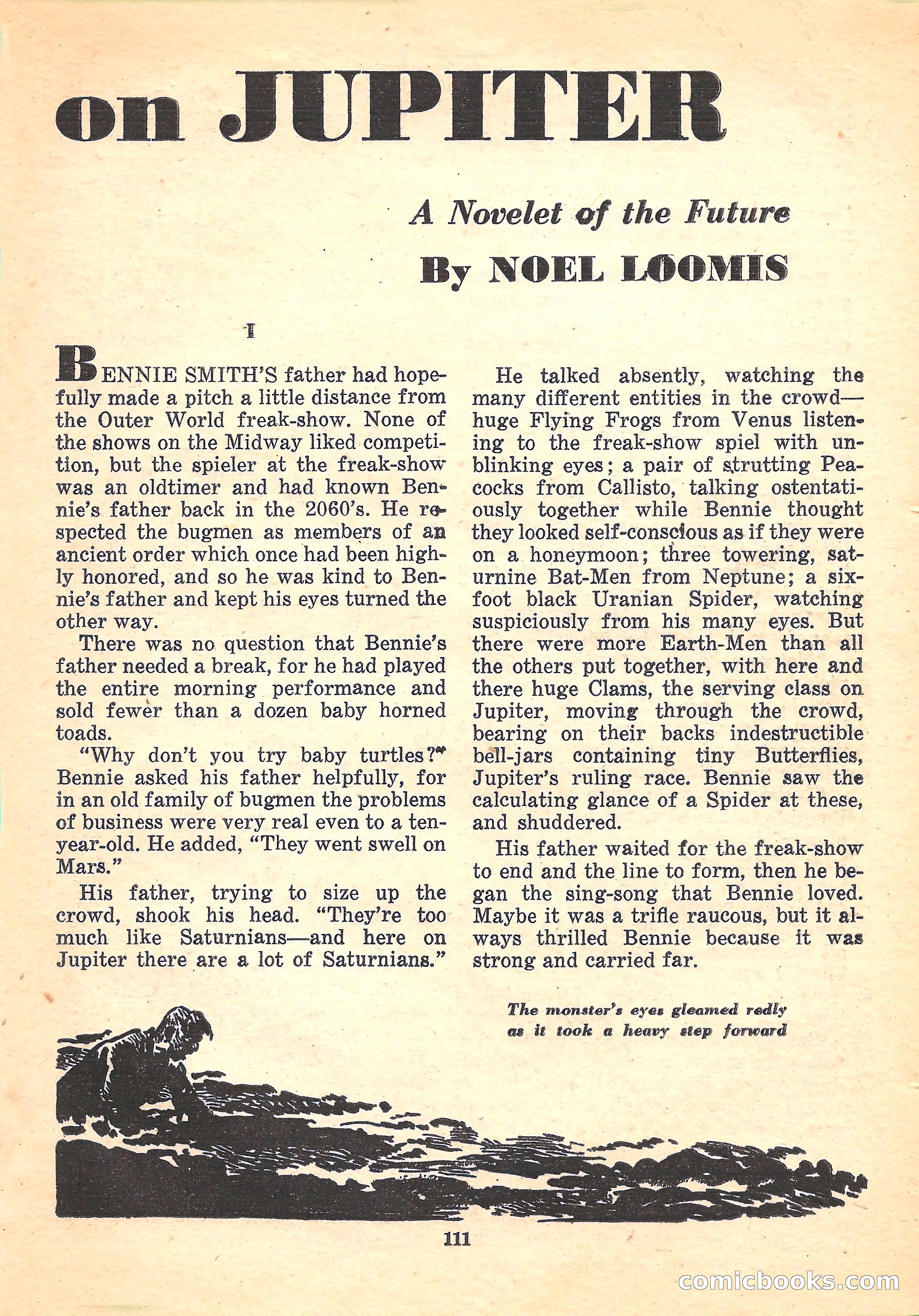Space Stories, October 1952 — page 111 of 132