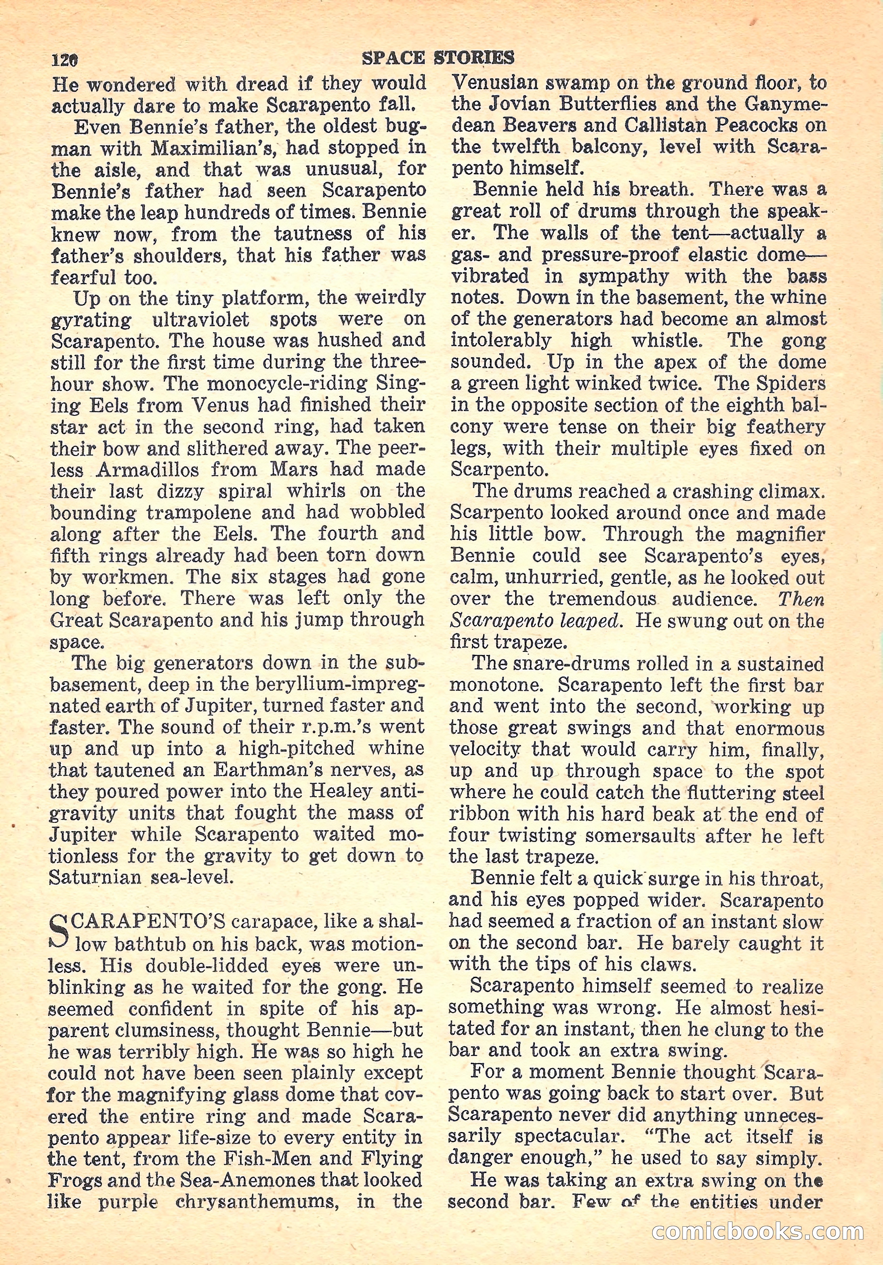 Space Stories, October 1952 — page 120 of 132