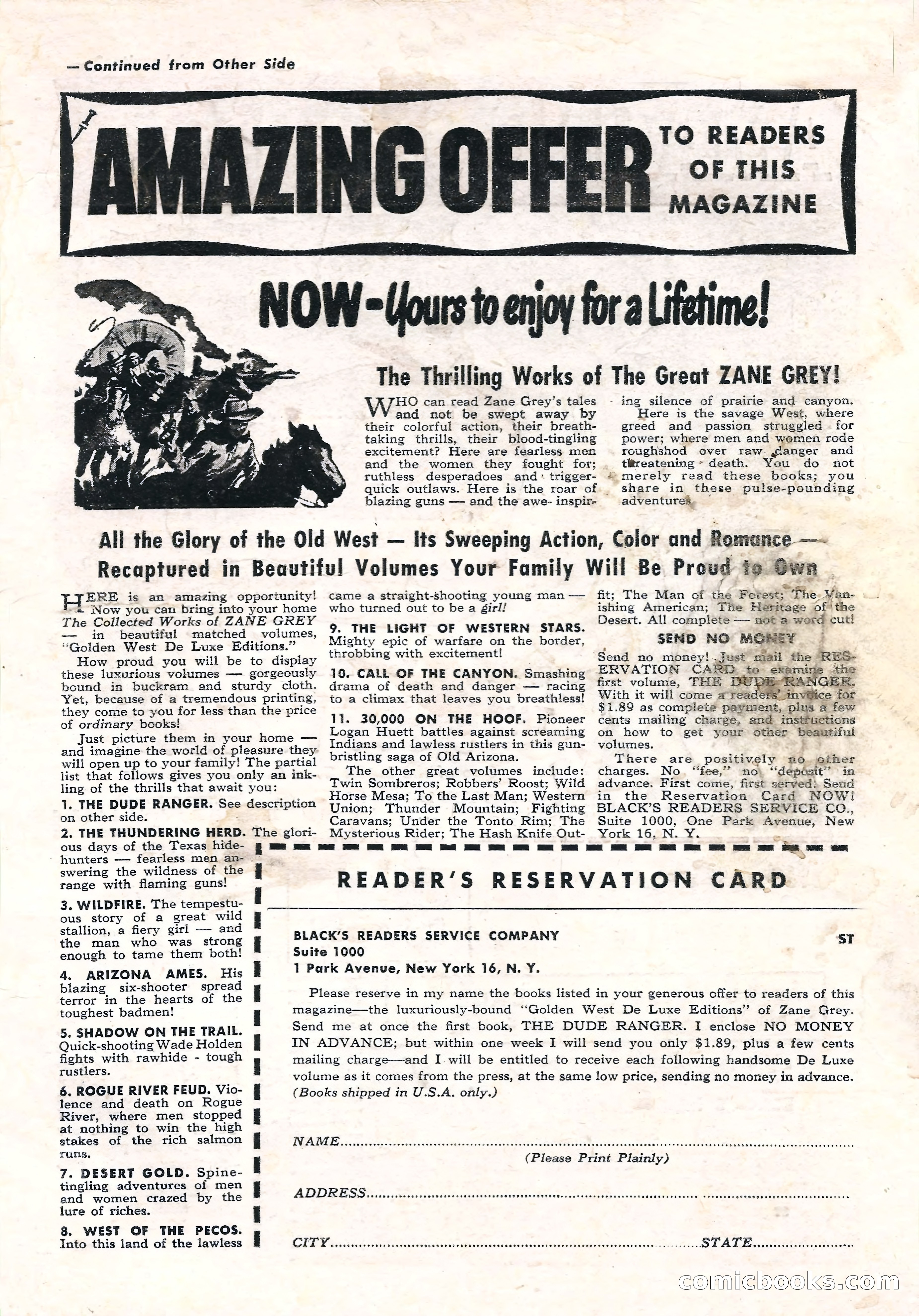 Space Stories, October 1952 — page 131 of 132