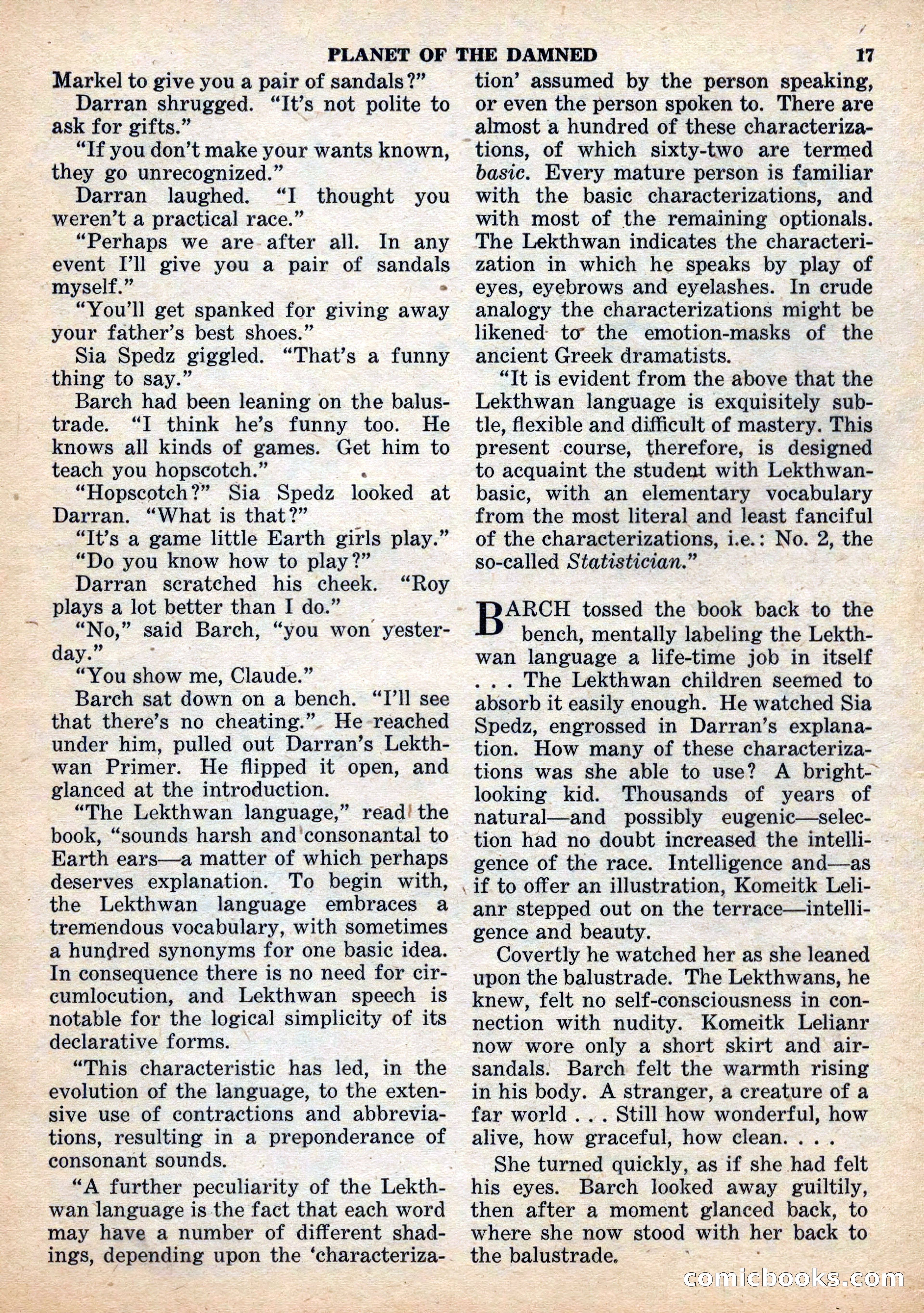 Space Stories, December 1952 — page 17 of 132