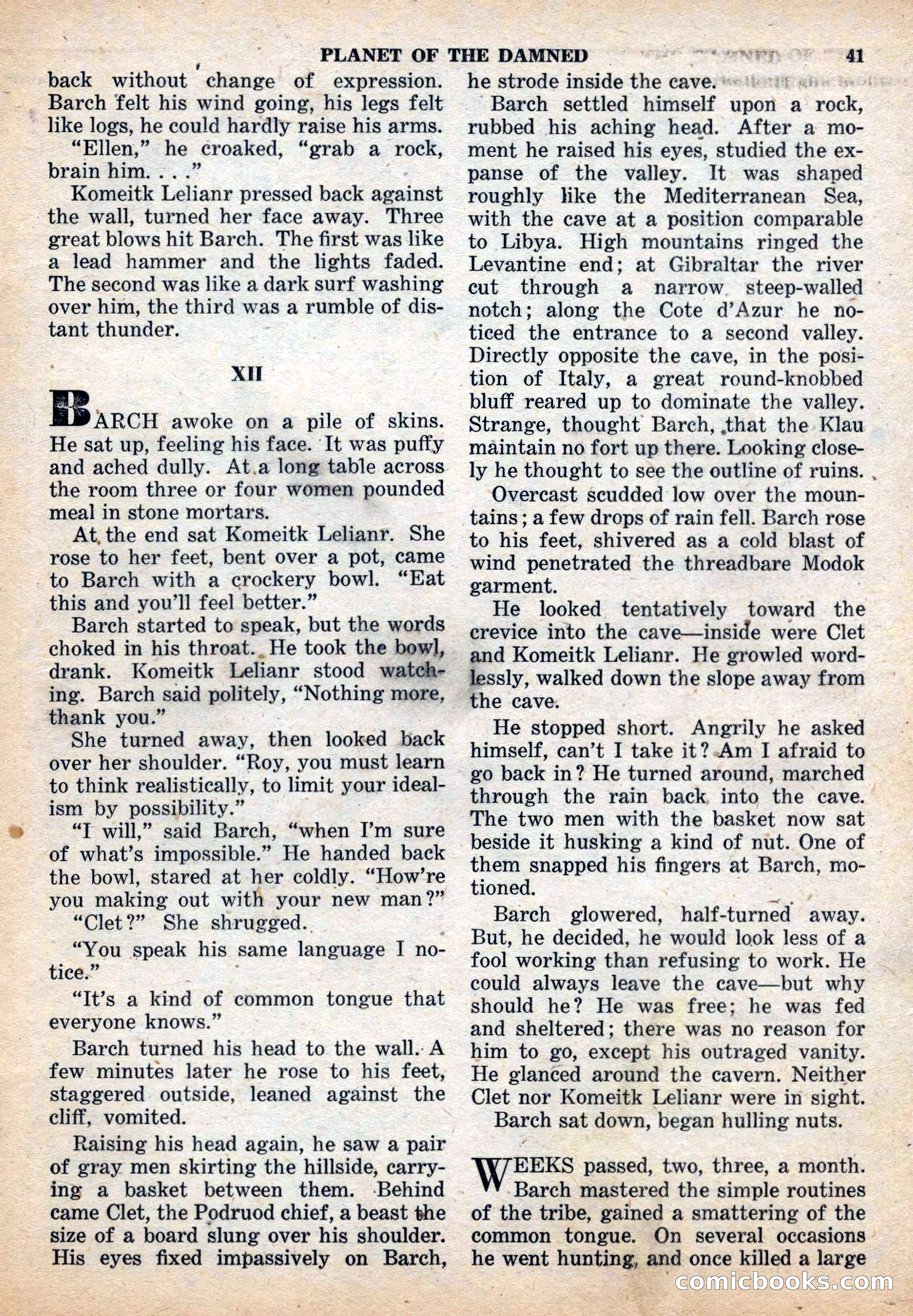 Space Stories, December 1952 — page 41 of 132