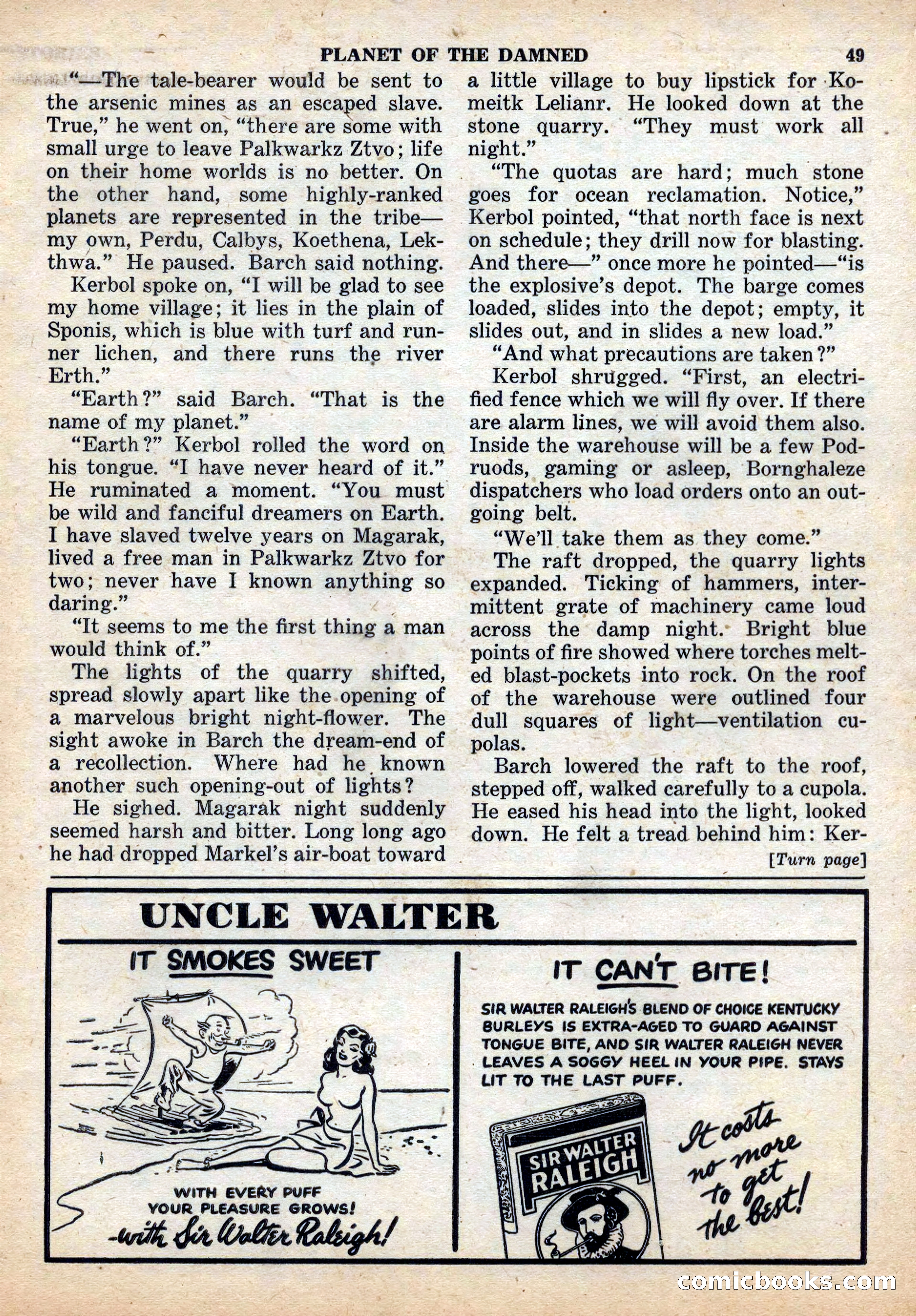 Space Stories, December 1952 — page 49 of 132