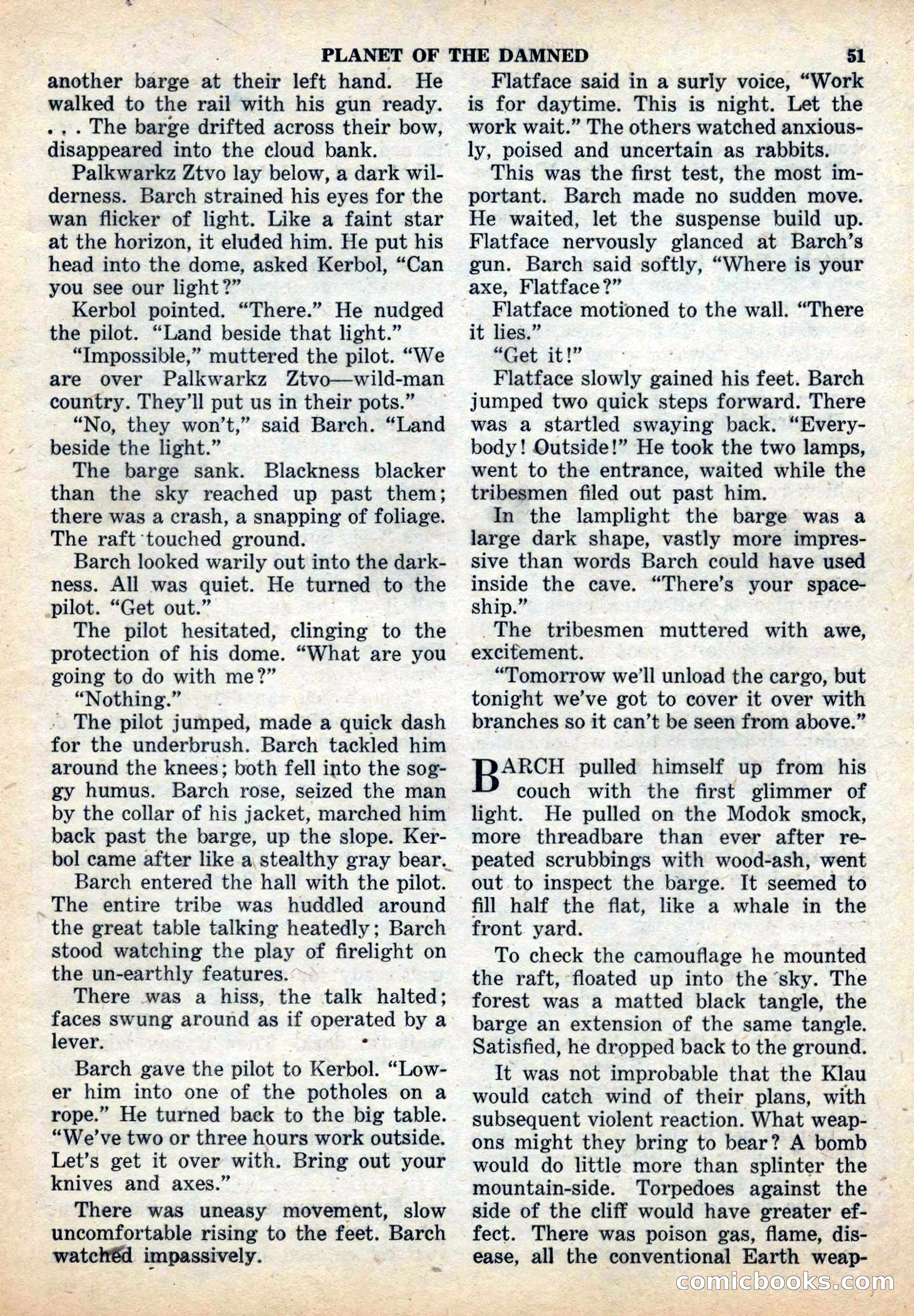 Space Stories, December 1952 — page 51 of 132