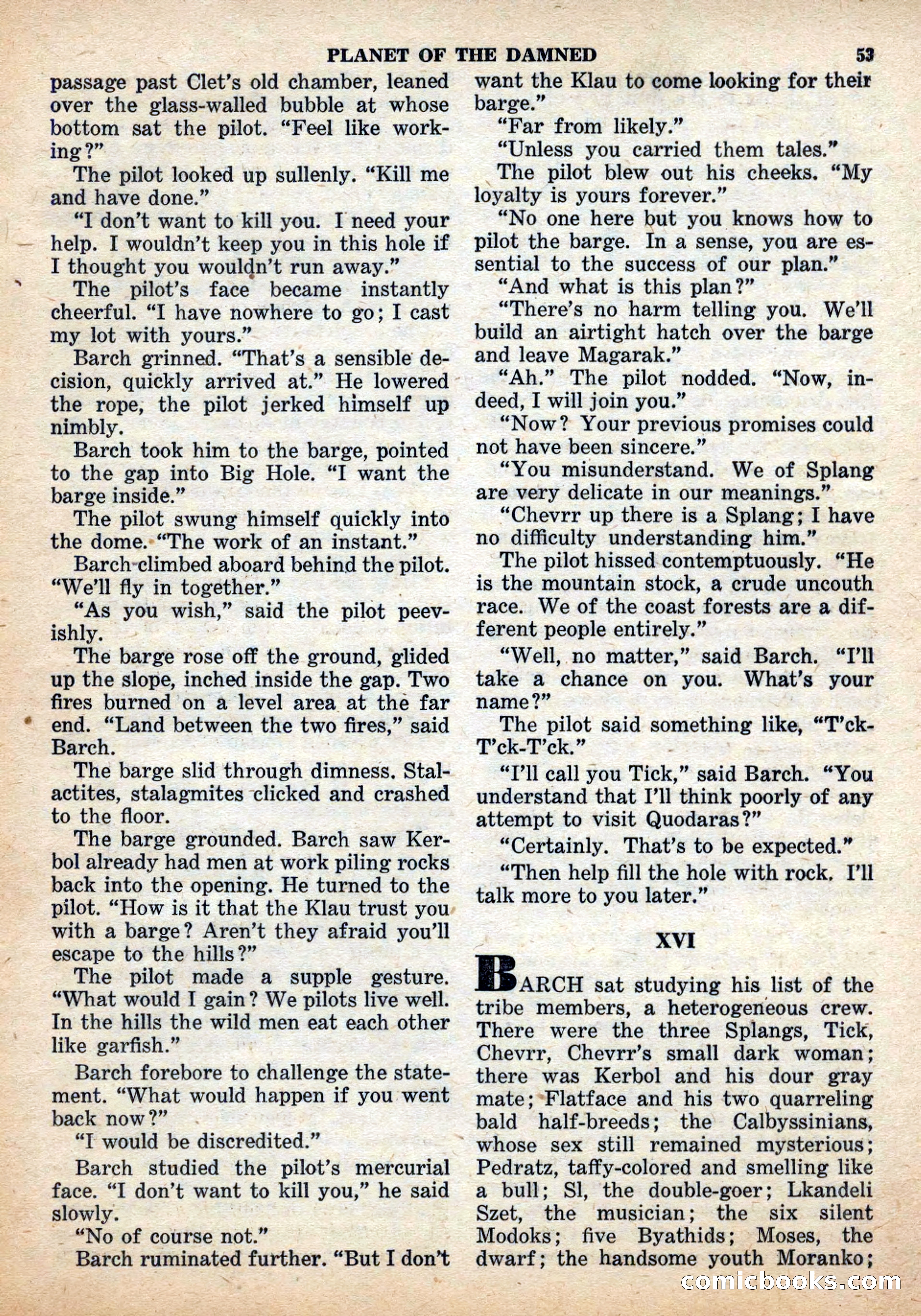 Space Stories, December 1952 — page 53 of 132