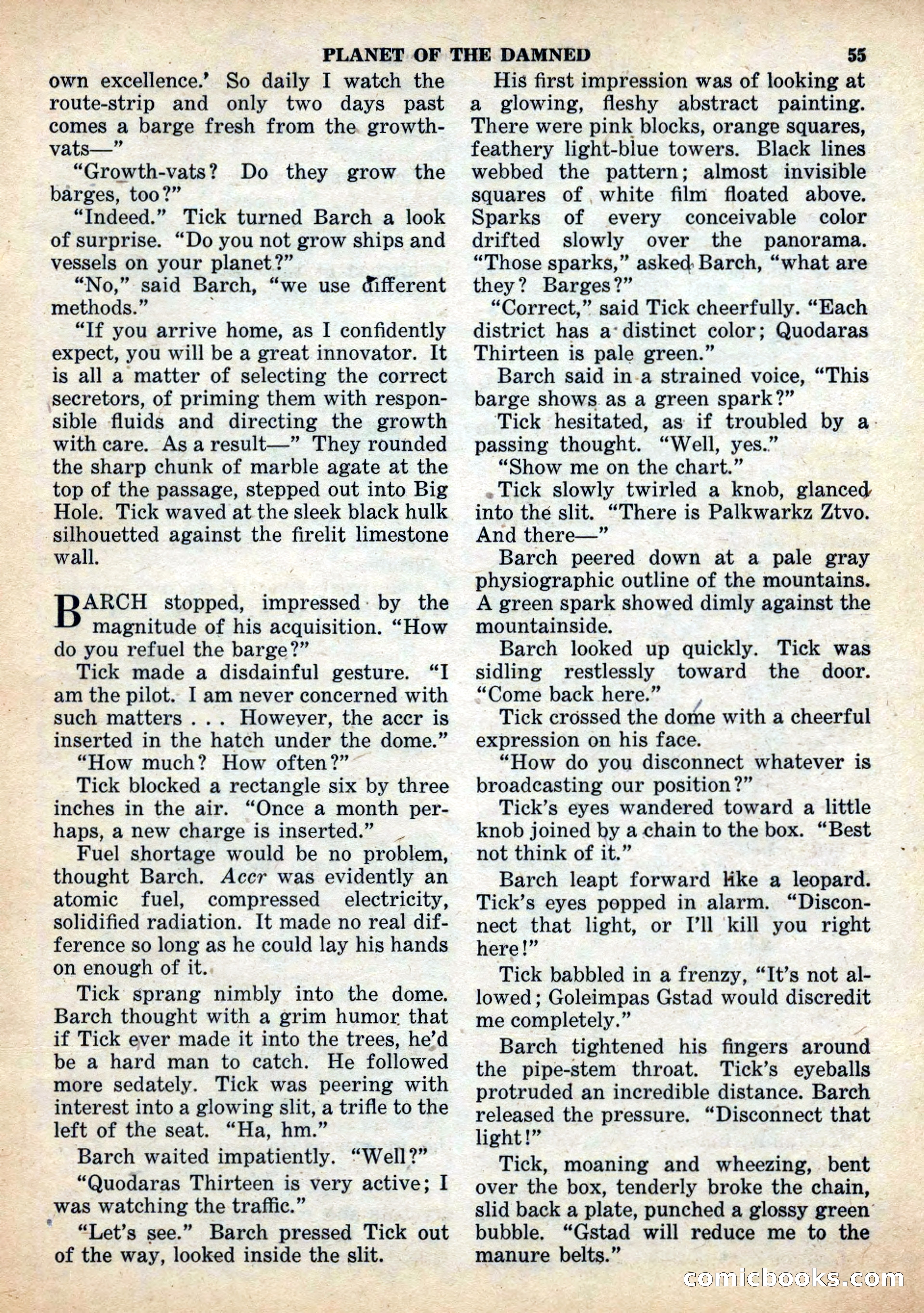 Space Stories, December 1952 — page 55 of 132