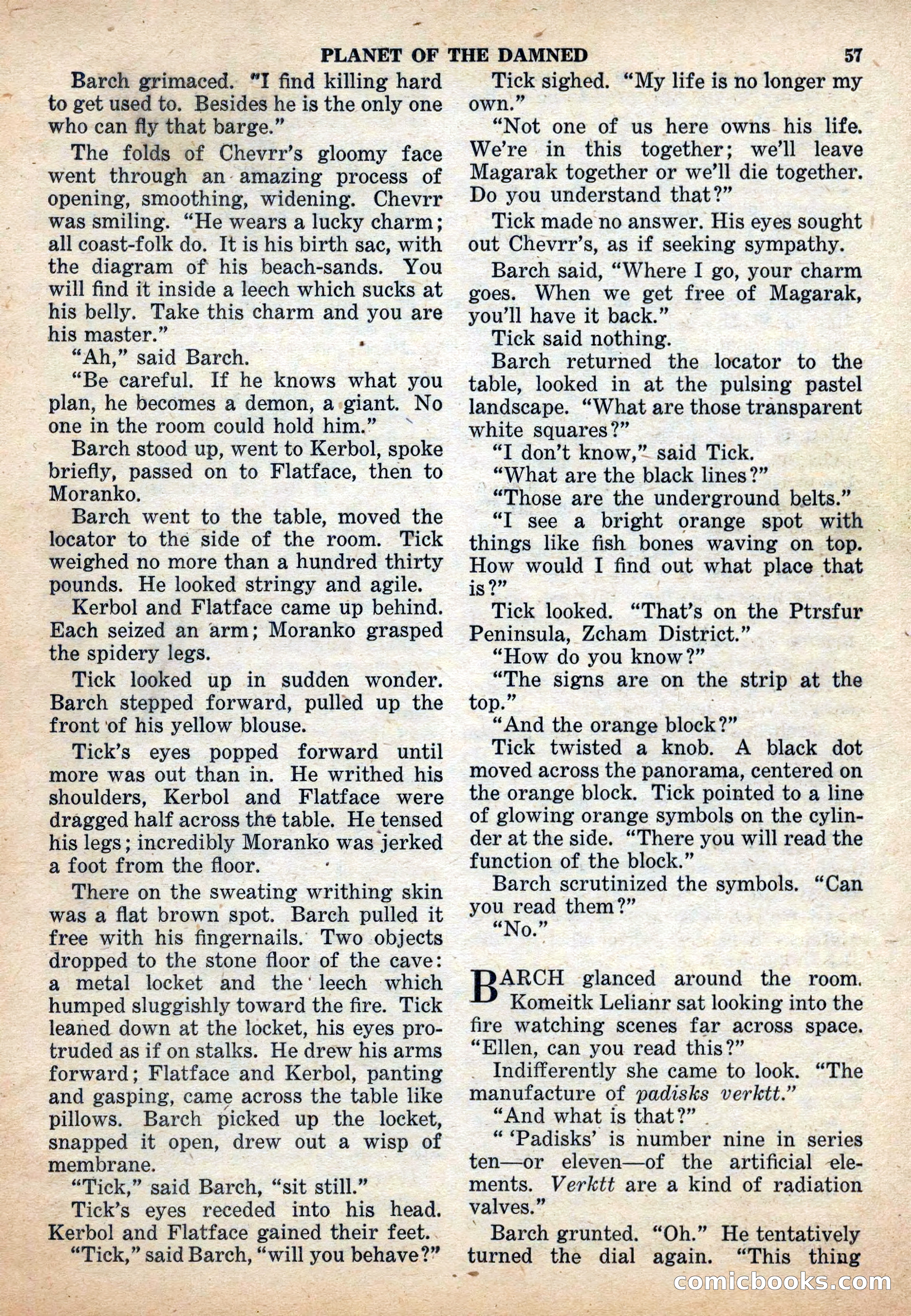 Space Stories, December 1952 — page 57 of 132