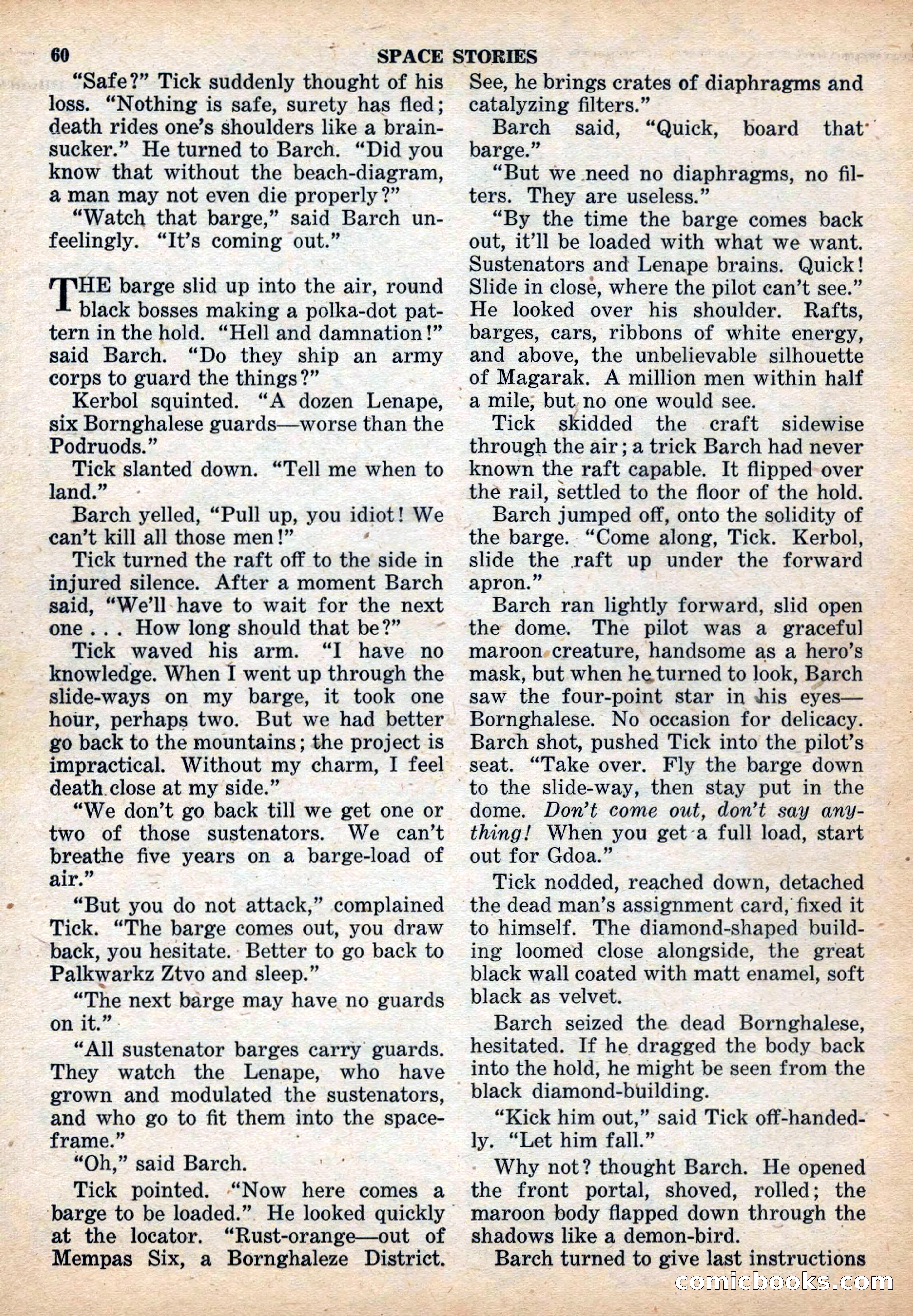 Space Stories, December 1952 — page 60 of 132