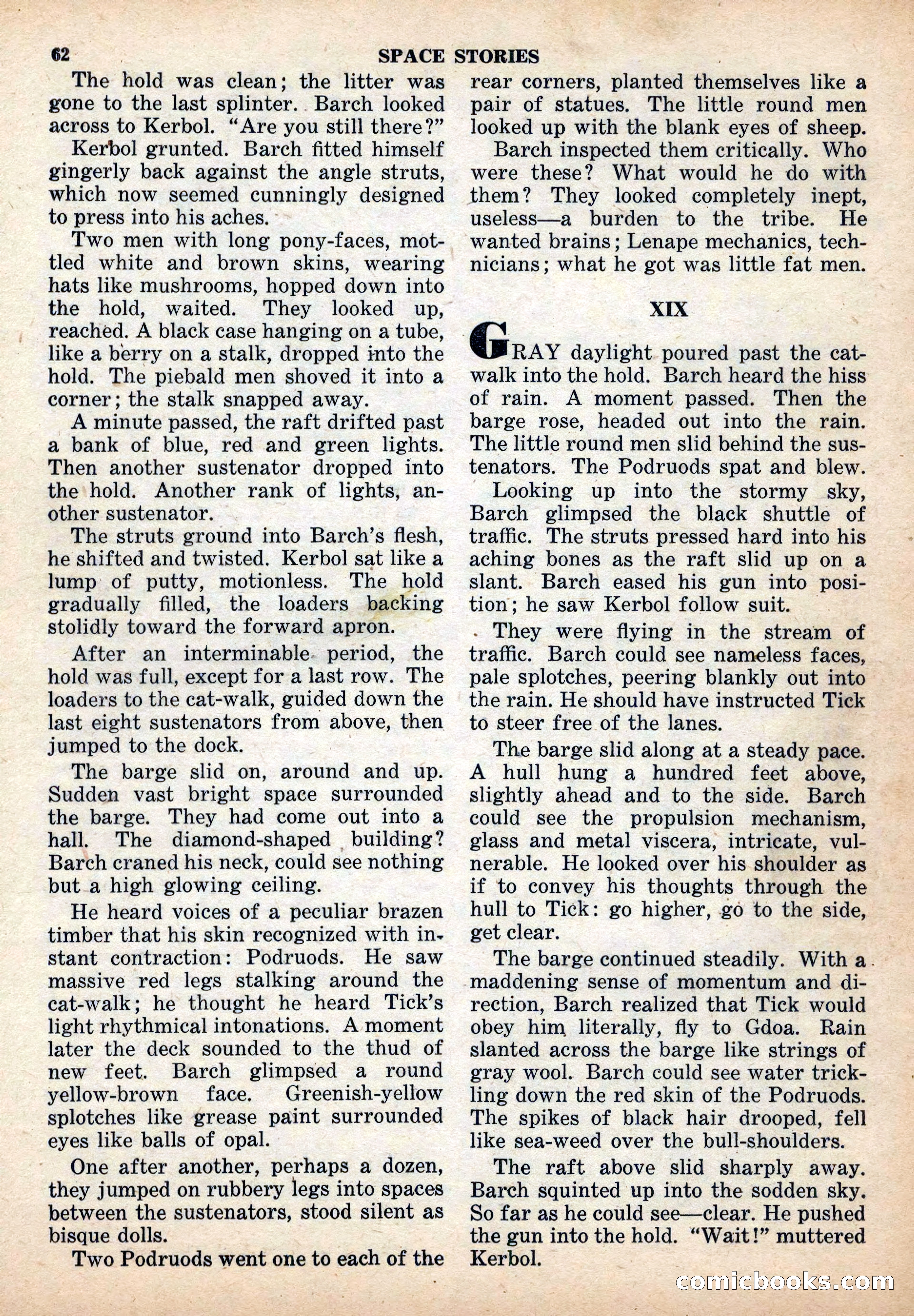 Space Stories, December 1952 — page 62 of 132