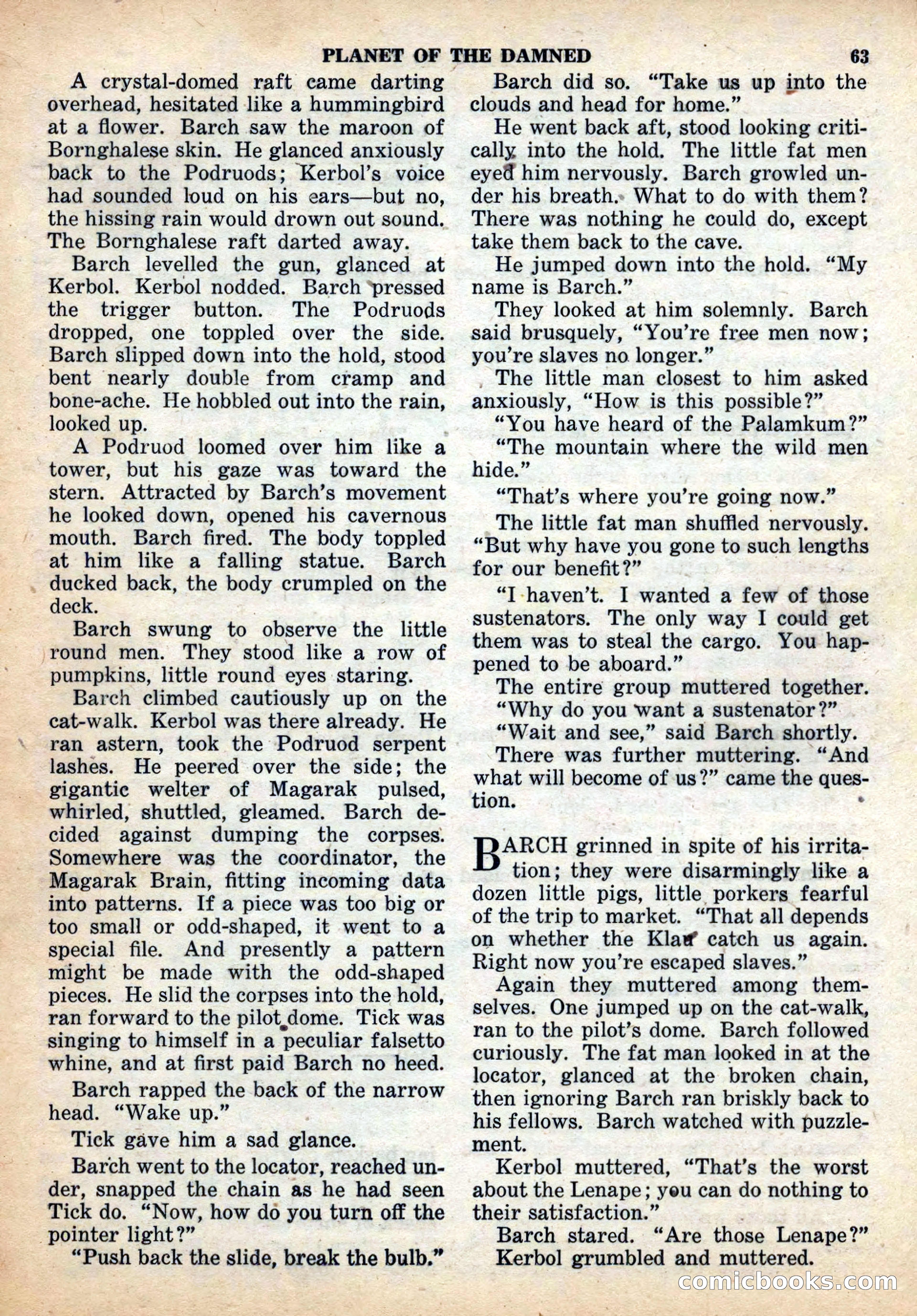 Space Stories, December 1952 — page 63 of 132