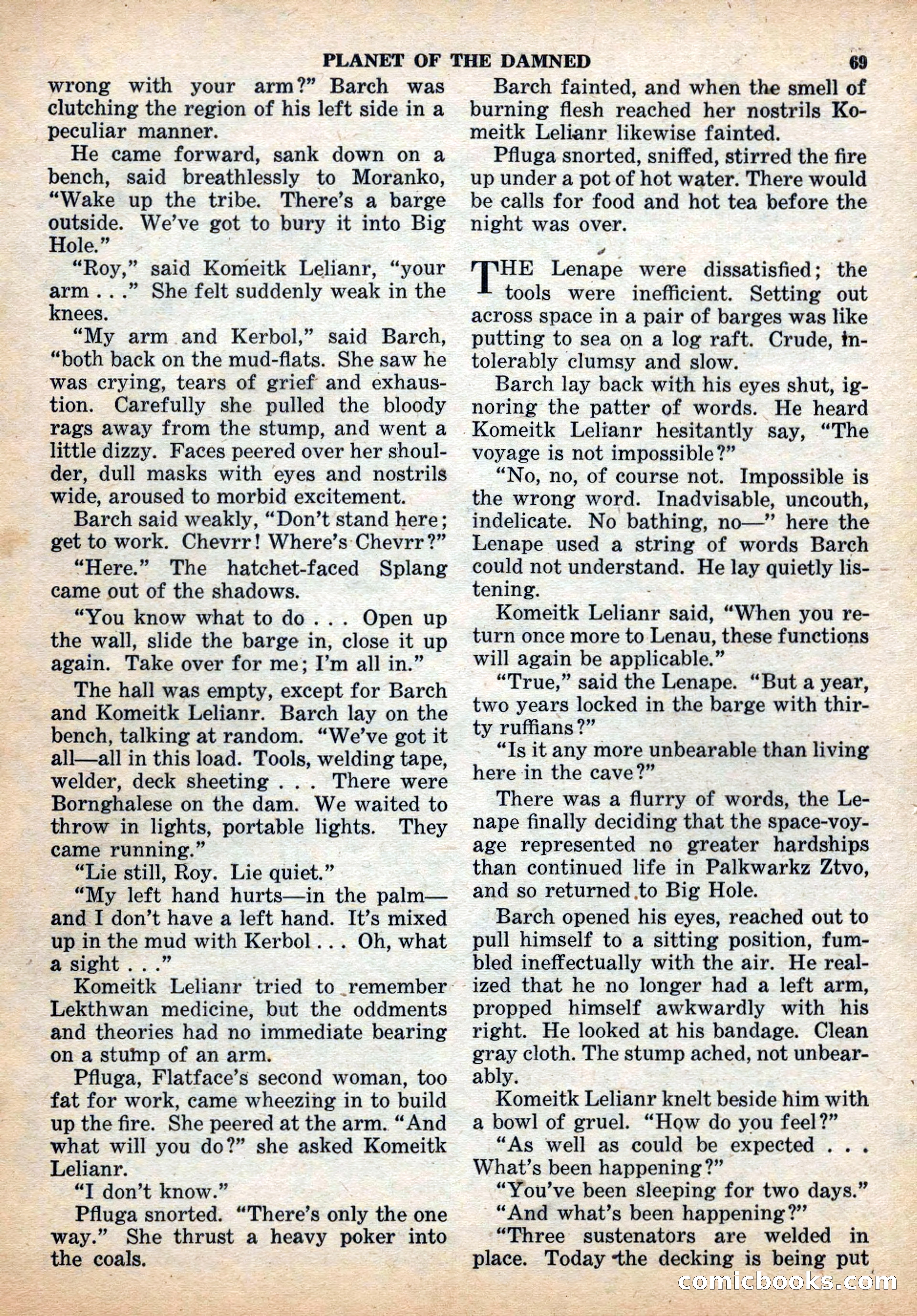 Space Stories, December 1952 — page 69 of 132