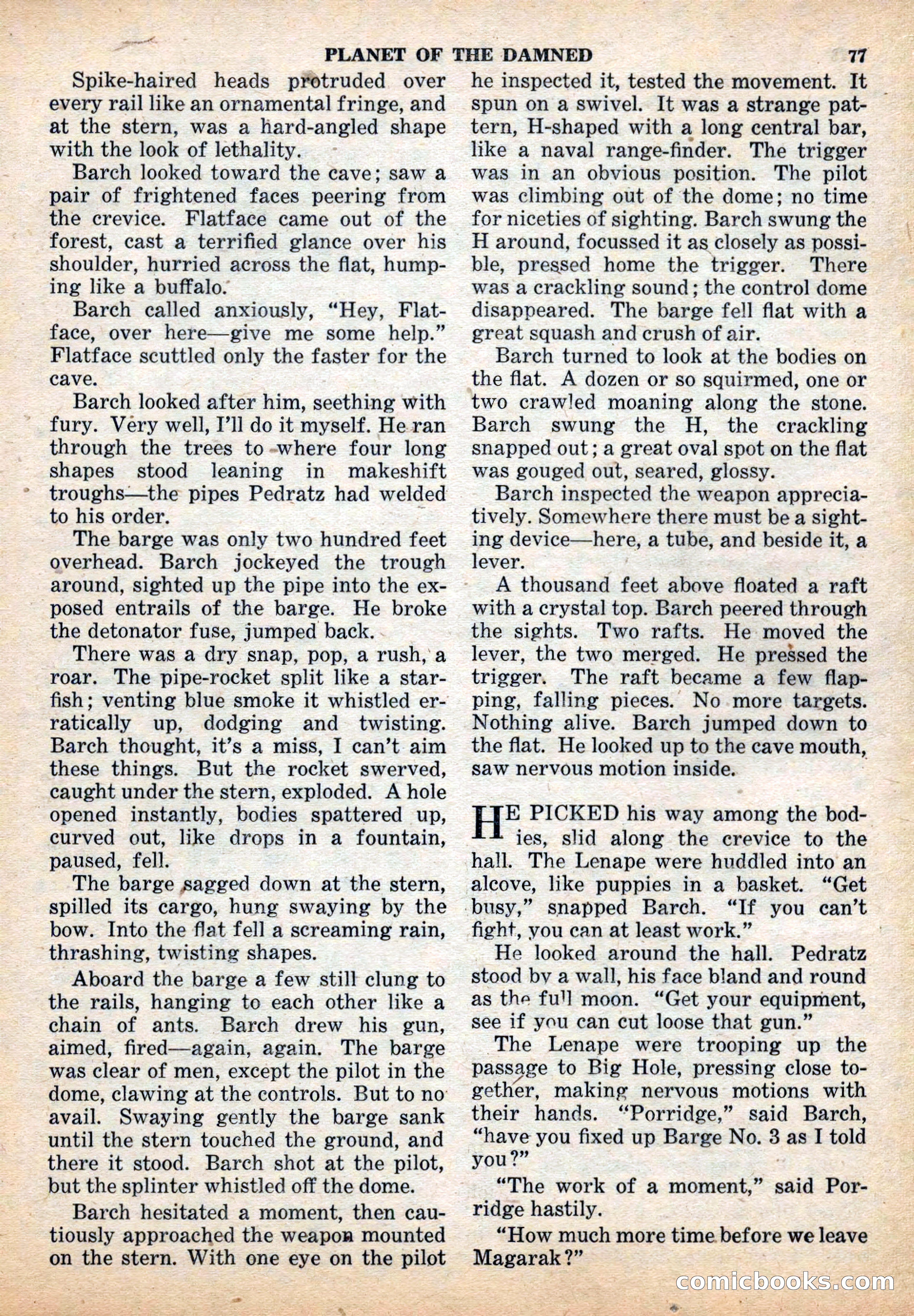 Space Stories, December 1952 — page 77 of 132