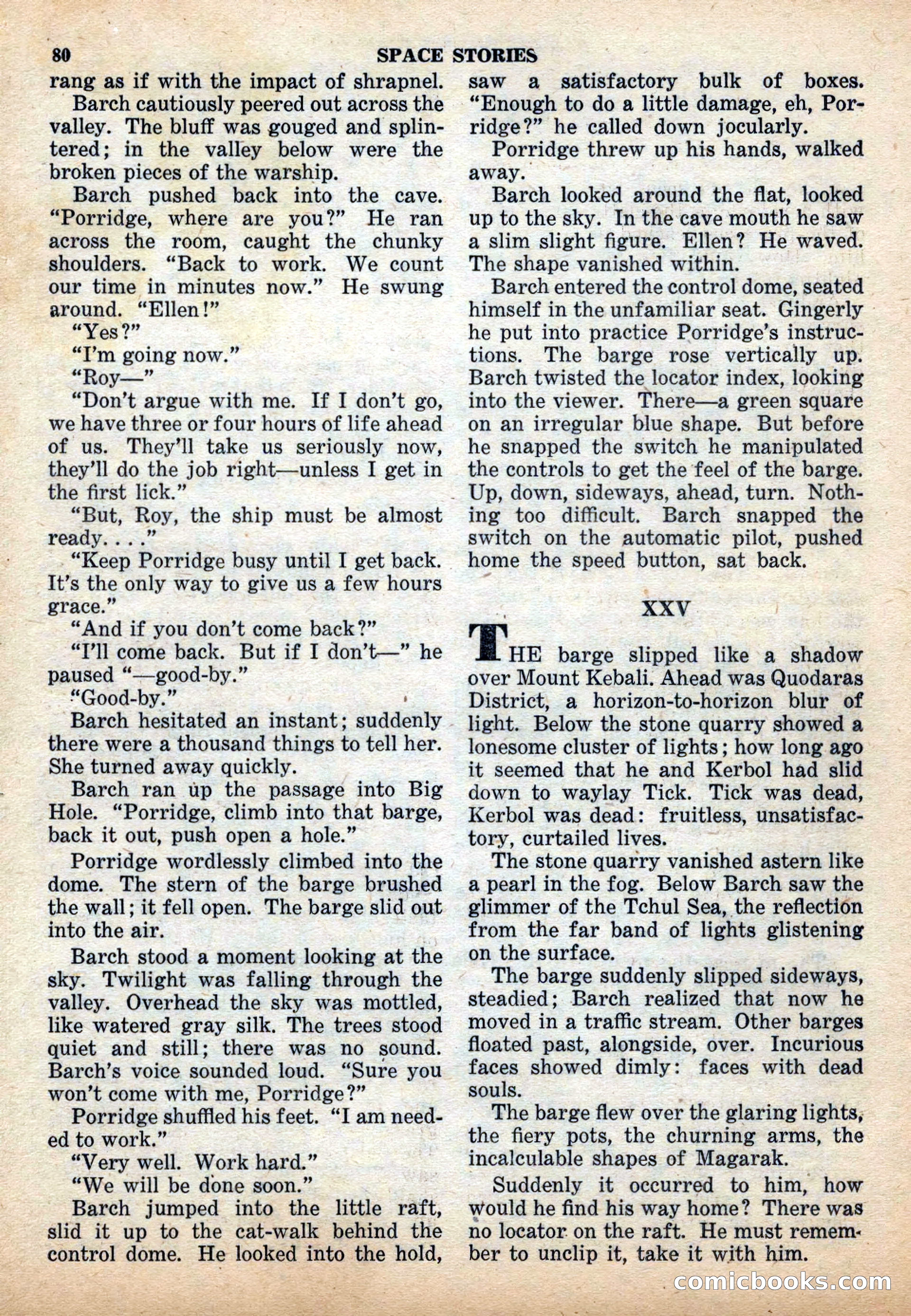 Space Stories, December 1952 — page 80 of 132