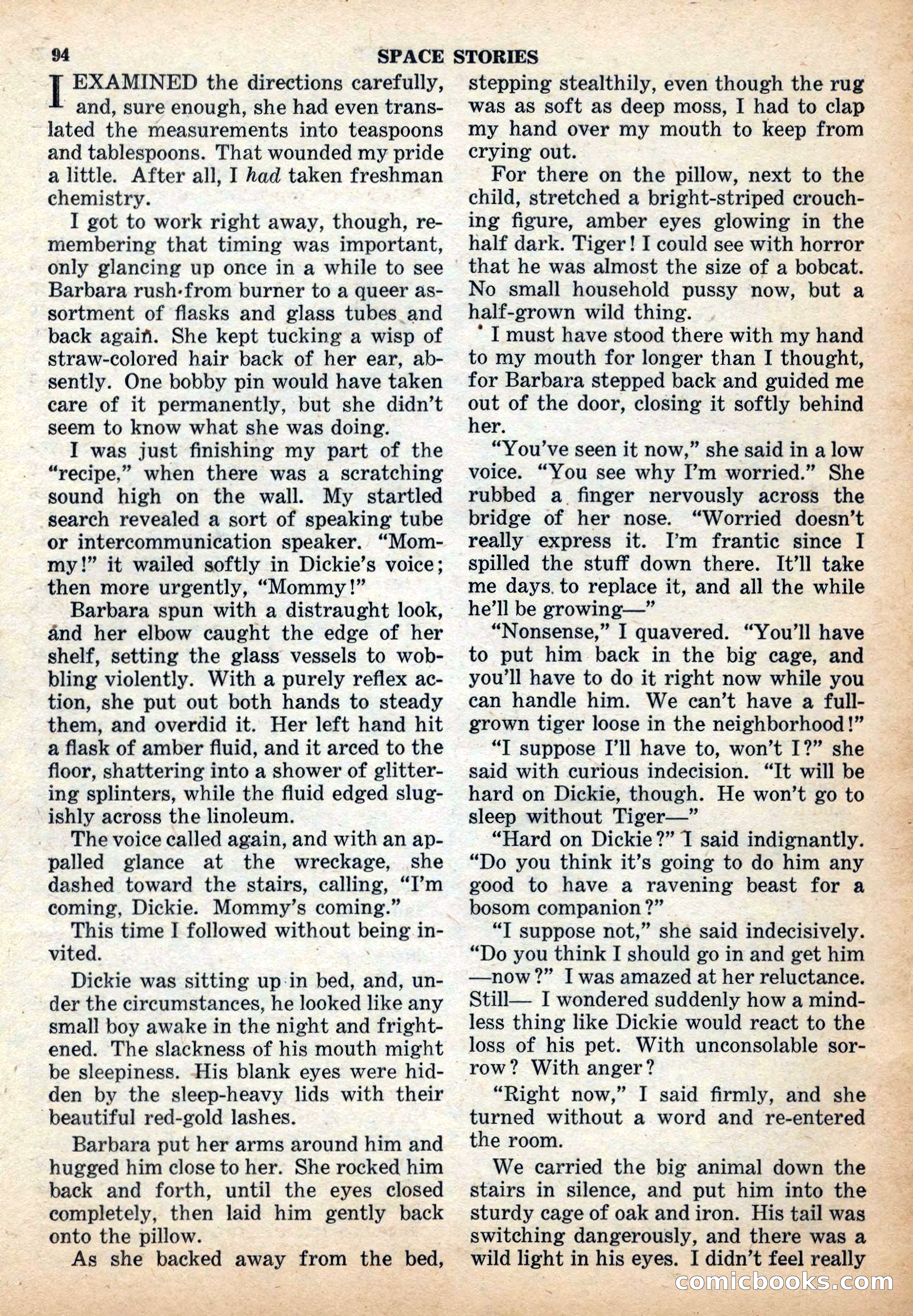 Space Stories, December 1952 — page 94 of 132