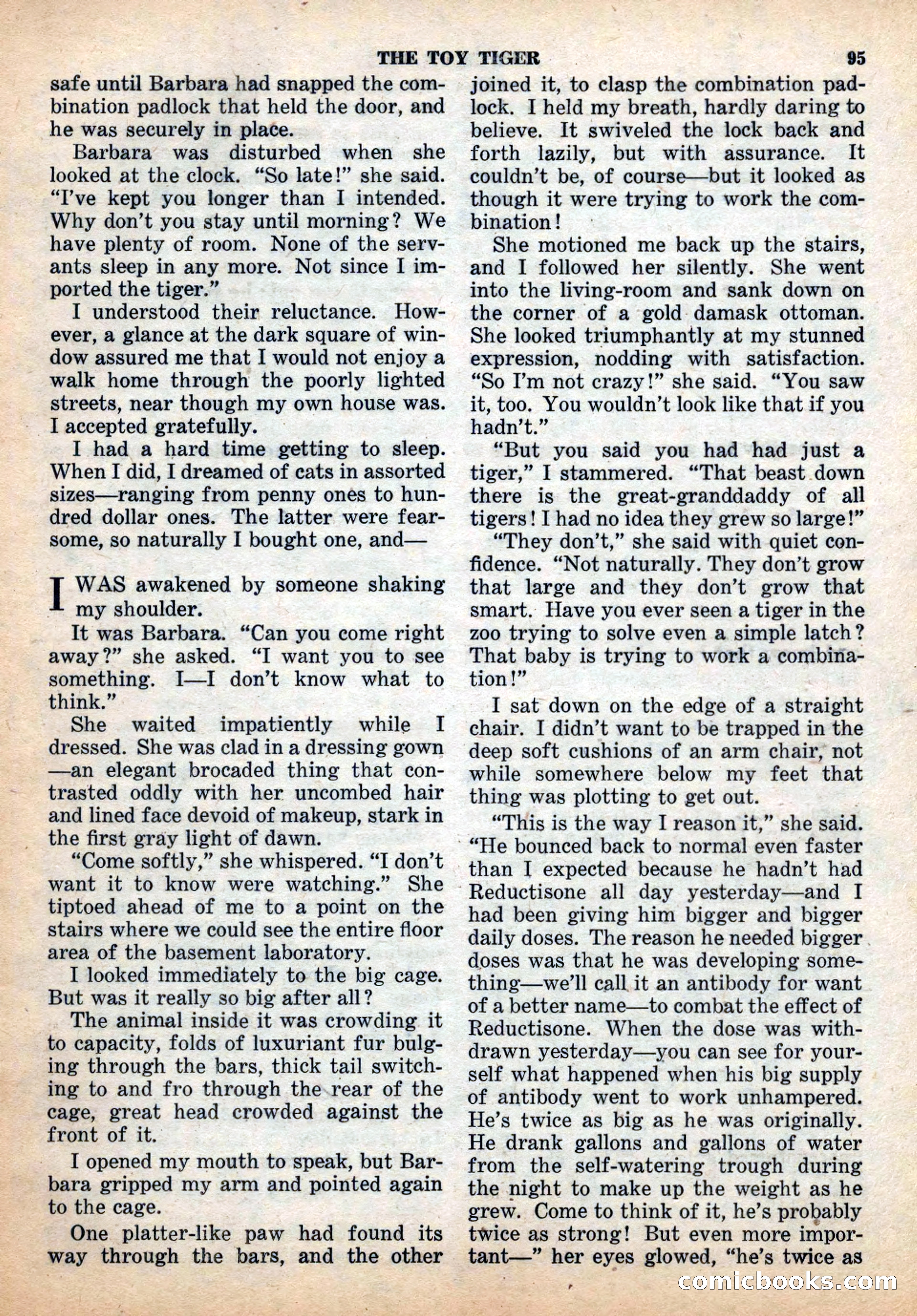 Space Stories, December 1952 — page 95 of 132